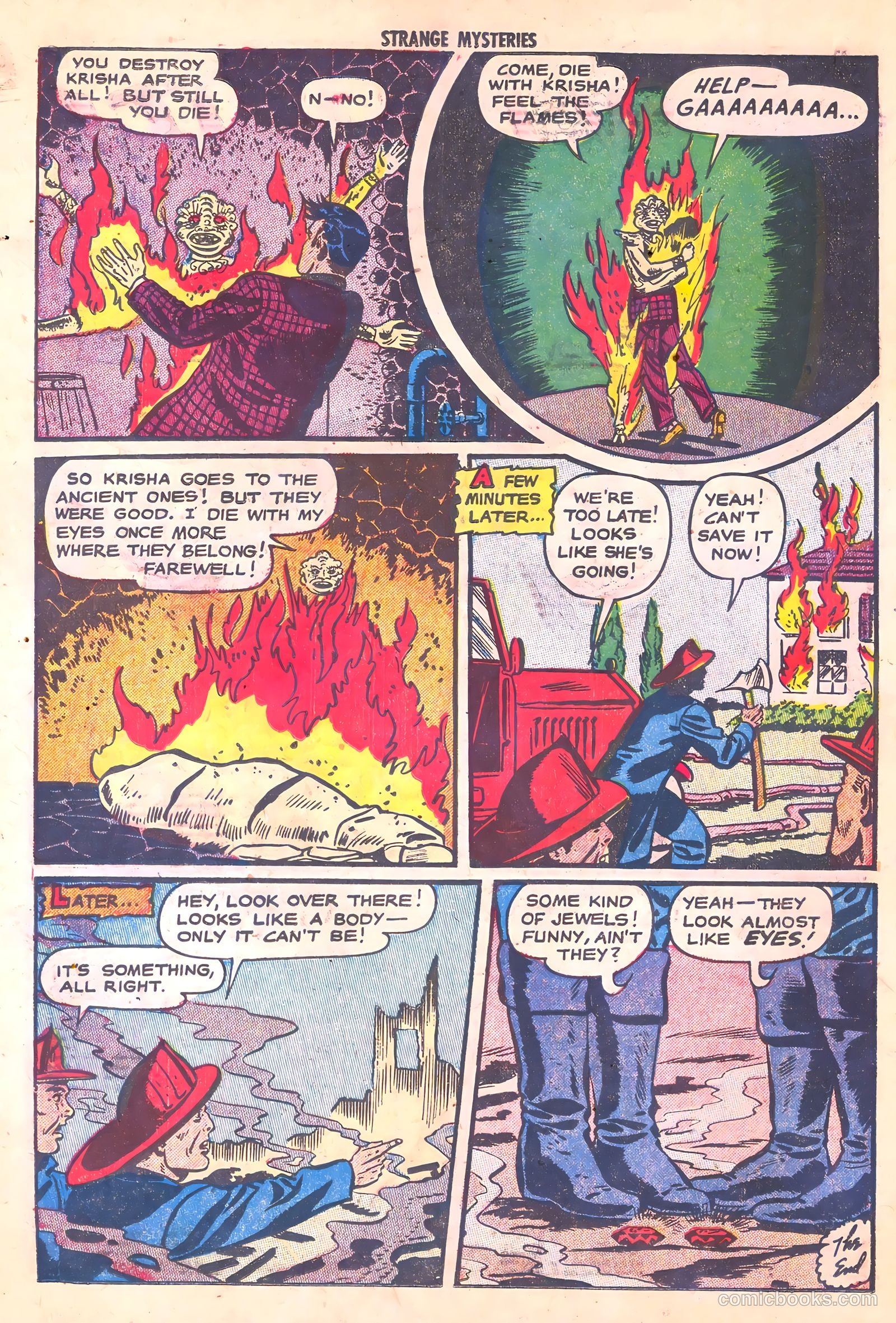 Strange Mysteries #5 (1954) — page 26 of 36