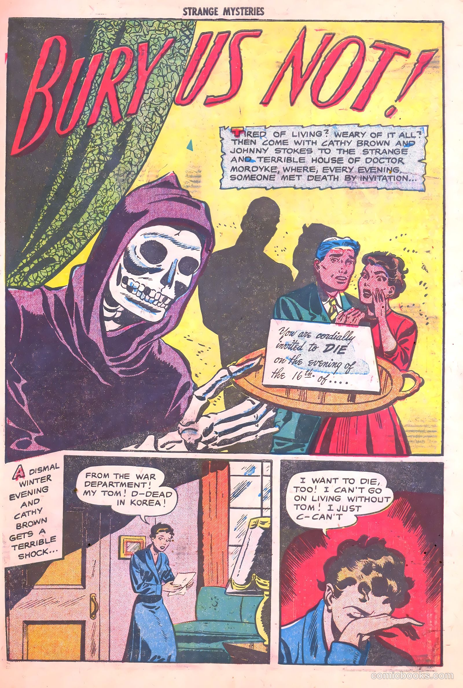 Strange Mysteries #5 (1954) — page 27 of 36