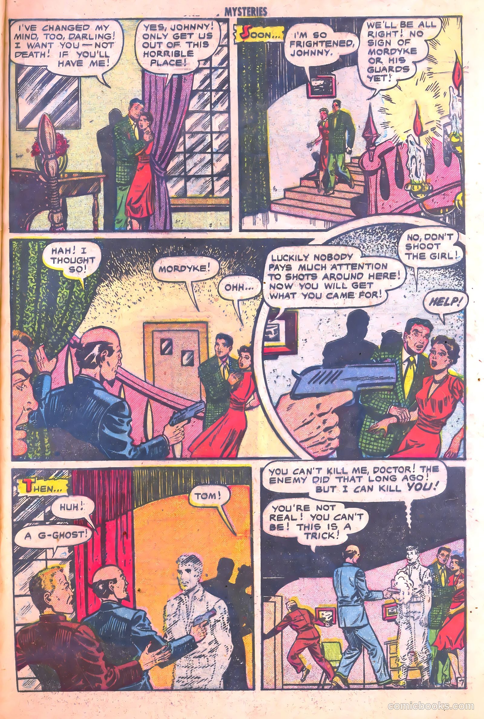 Strange Mysteries #5 (1954) — page 33 of 36