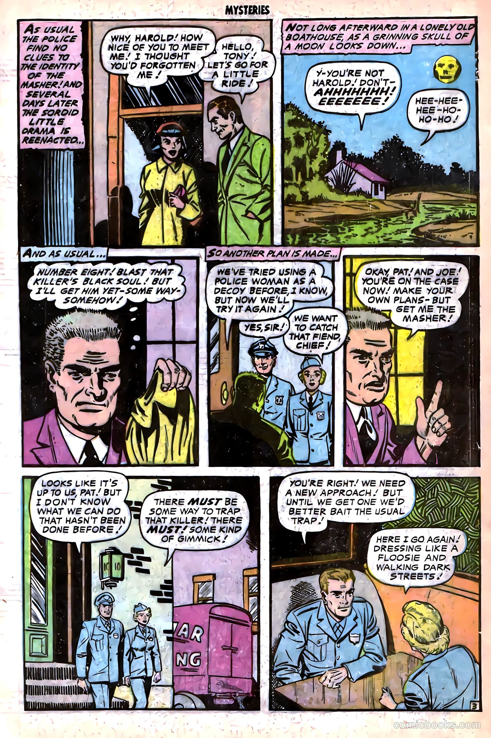 Strange Mysteries #7 (1954) — page 5 of 36