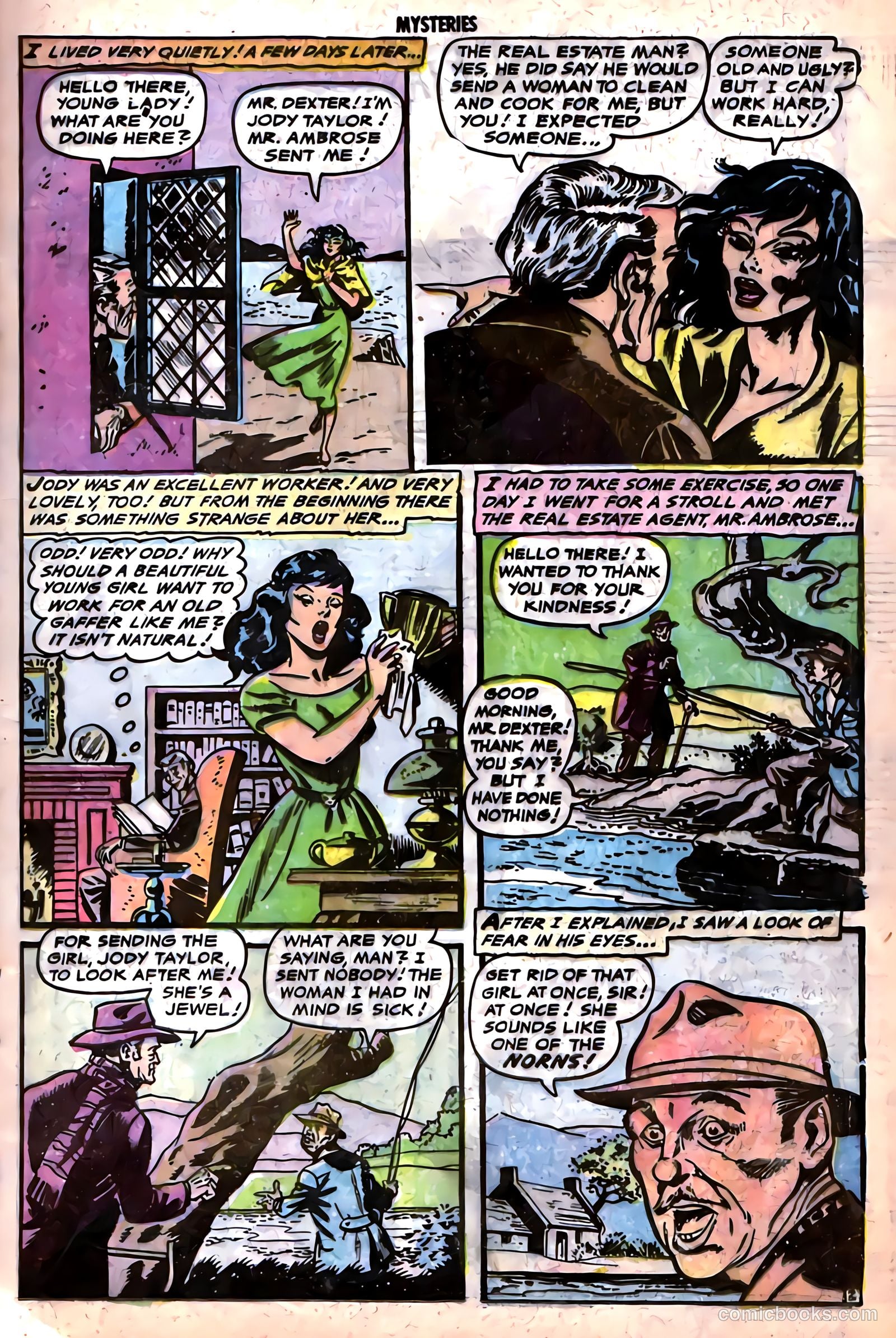Strange Mysteries #7 (1954) — page 13 of 36