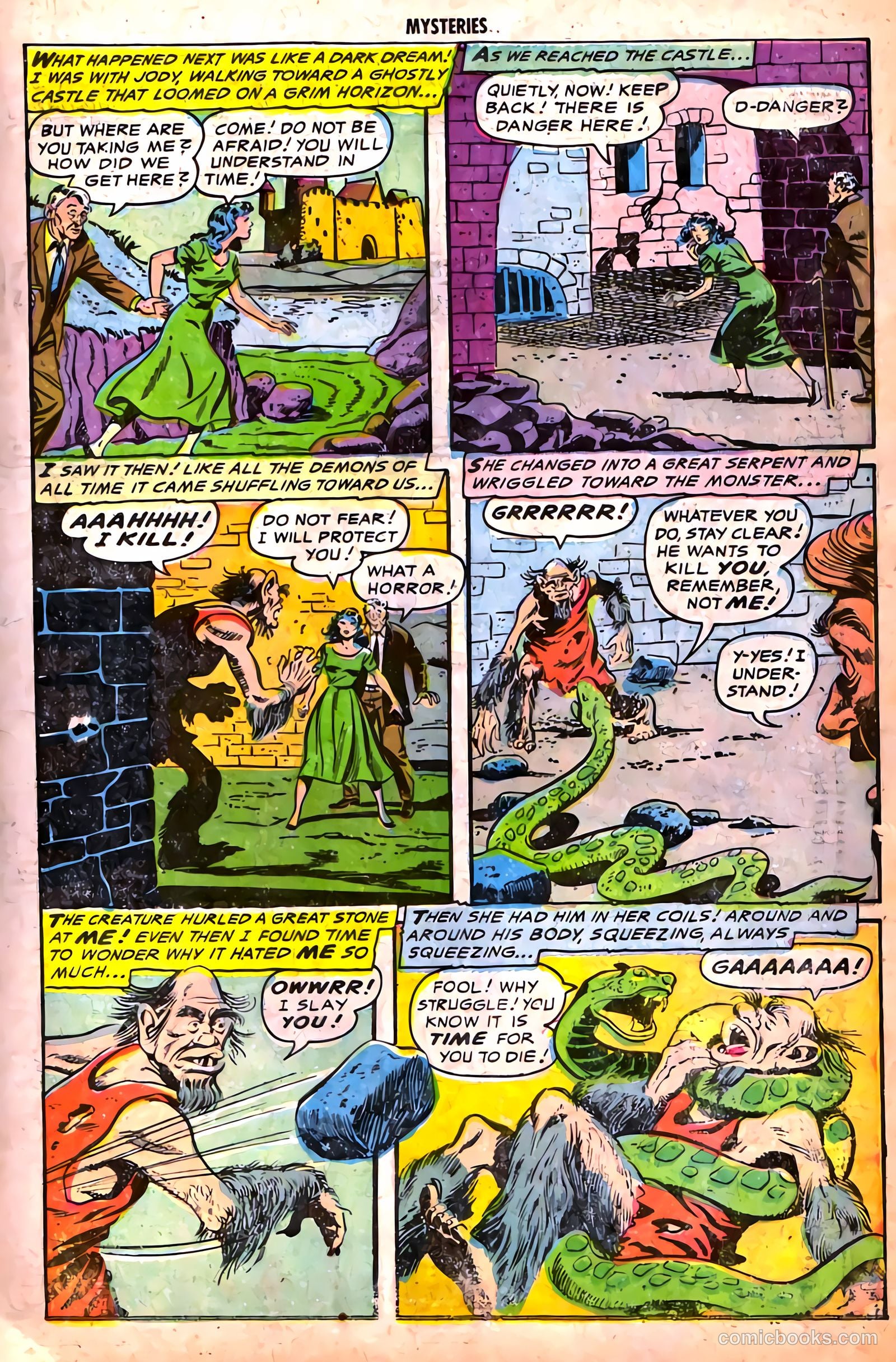 Strange Mysteries #7 (1954) — page 15 of 36