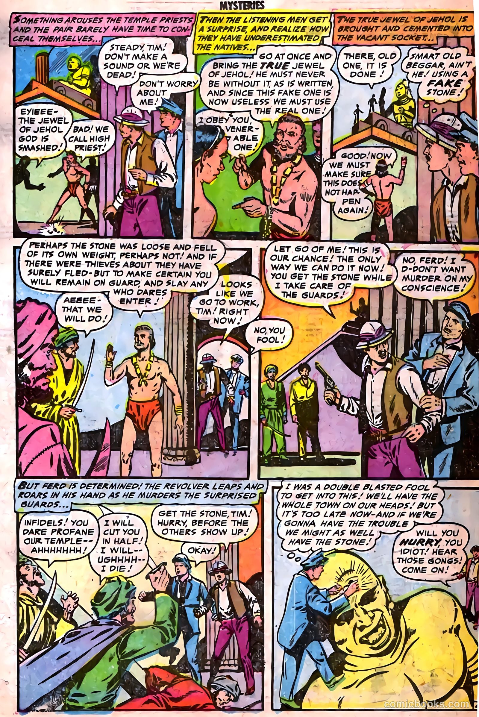 Strange Mysteries #7 (1954) — page 23 of 36