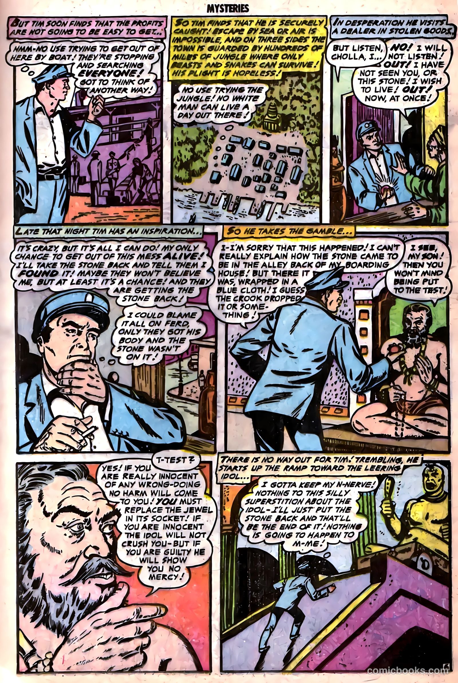 Strange Mysteries #7 (1954) — page 25 of 36