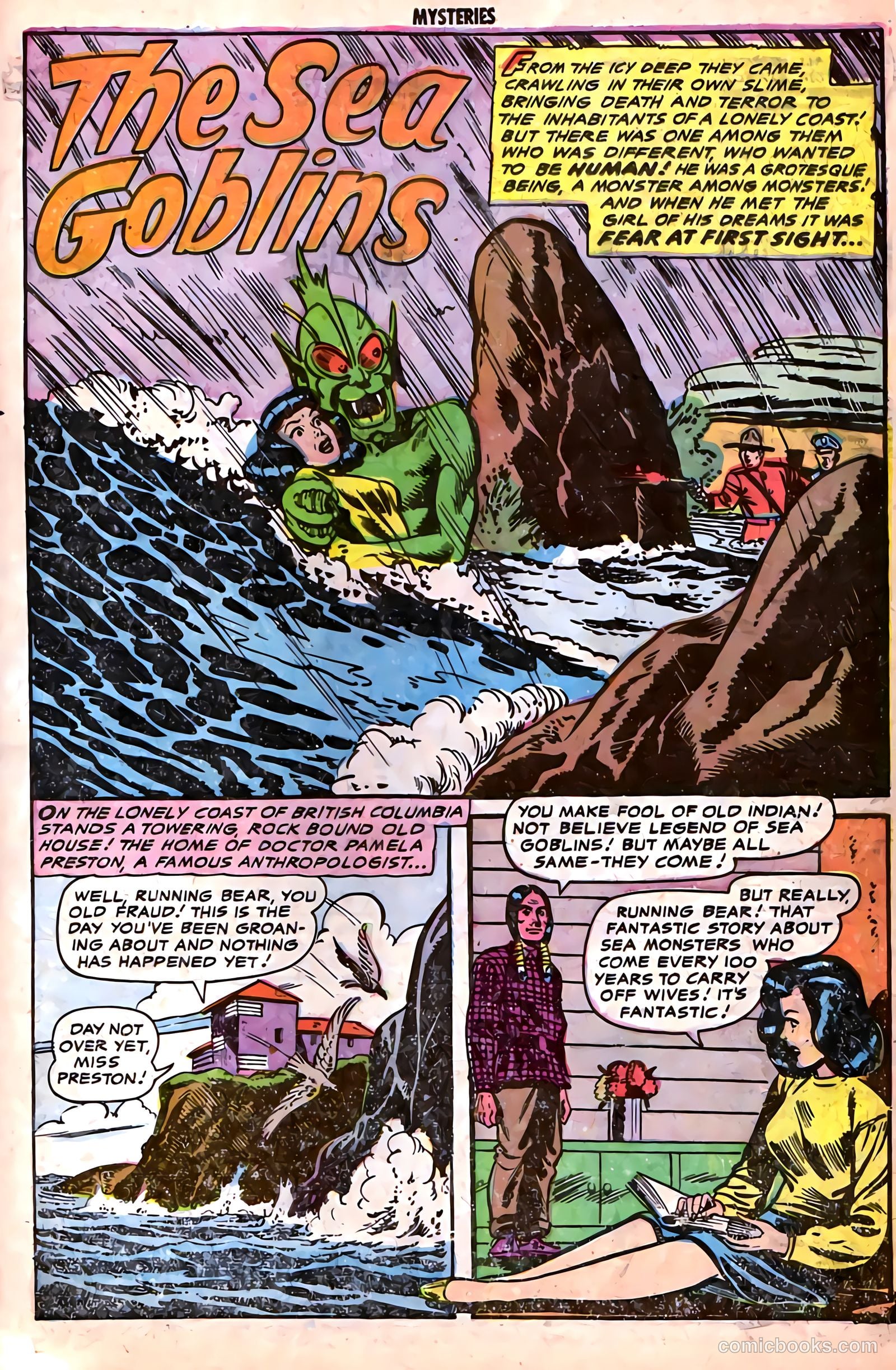 Strange Mysteries #7 (1954) — page 27 of 36