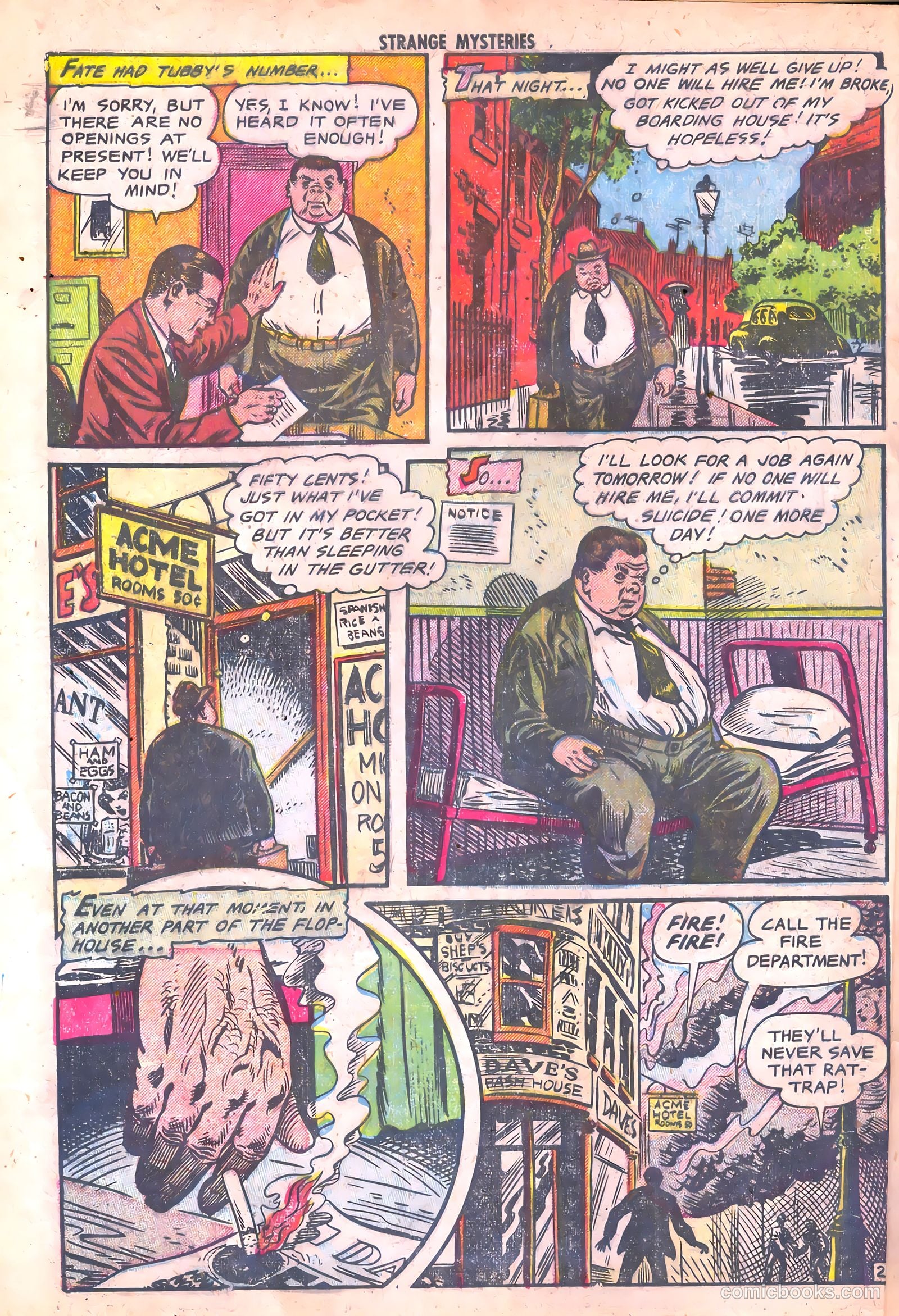 Strange Mysteries #8 (1952) — page 4 of 36