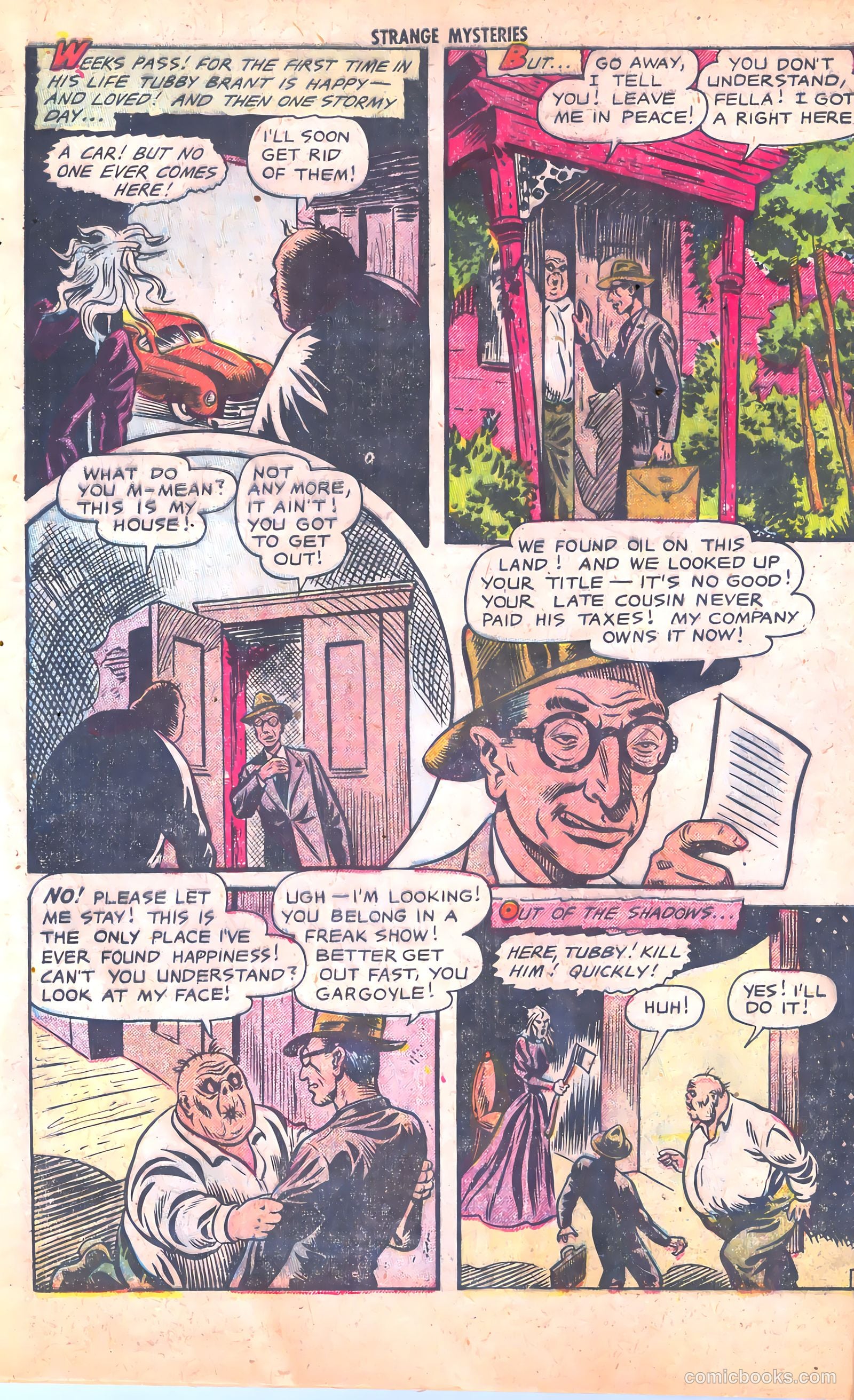Strange Mysteries #8 (1952) — page 8 of 36