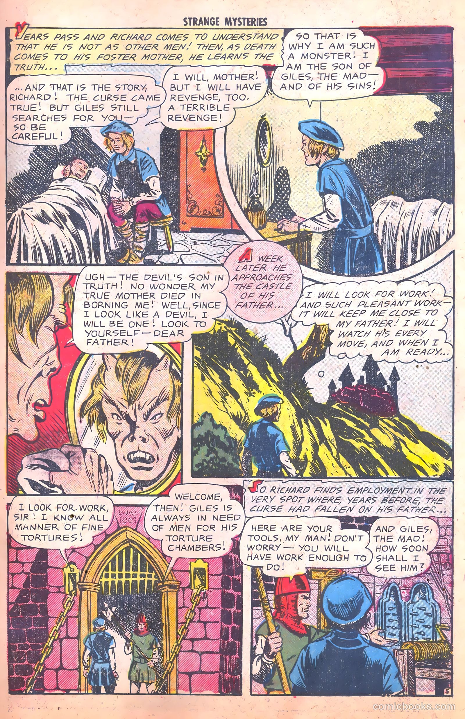 Strange Mysteries #8 (1952) — page 15 of 36
