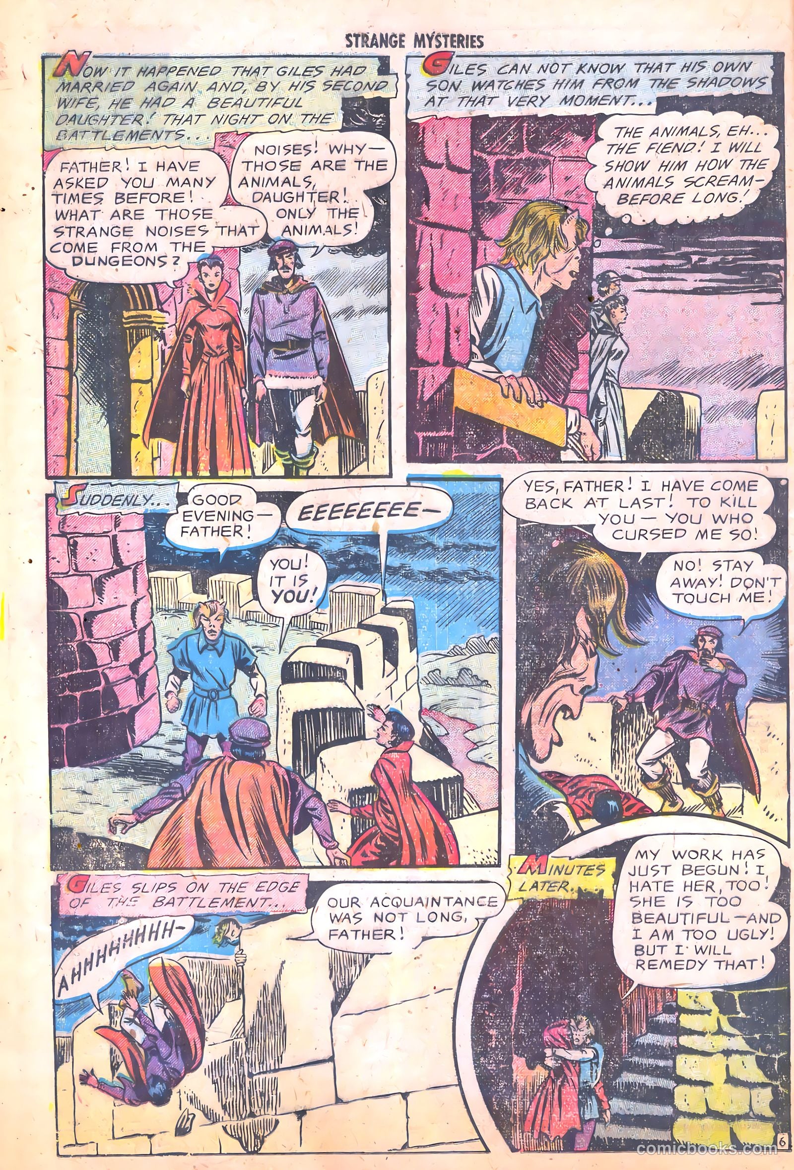 Strange Mysteries #8 (1952) — page 16 of 36