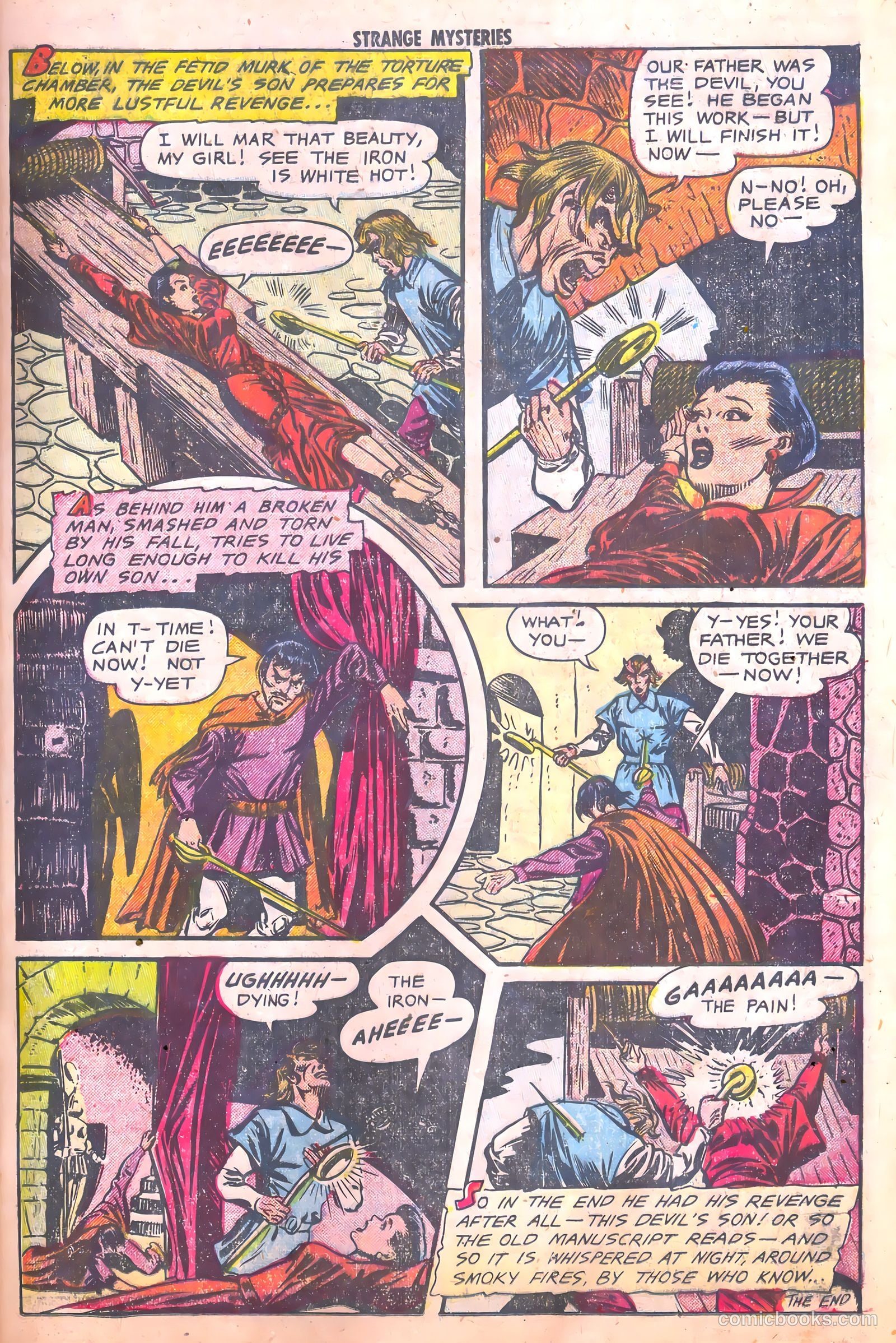 Strange Mysteries #8 (1952) — page 17 of 36