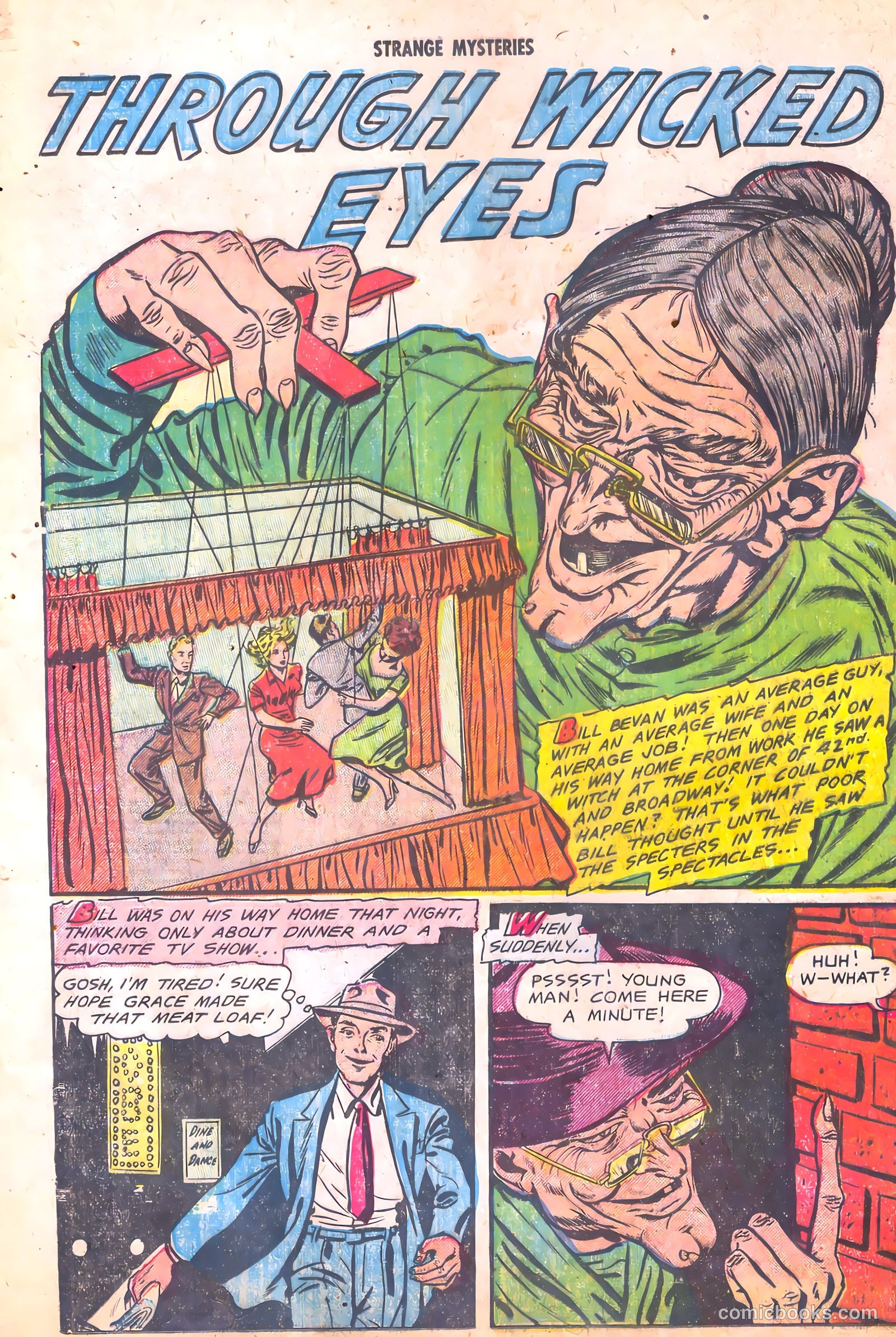 Strange Mysteries #8 (1952) — page 20 of 36