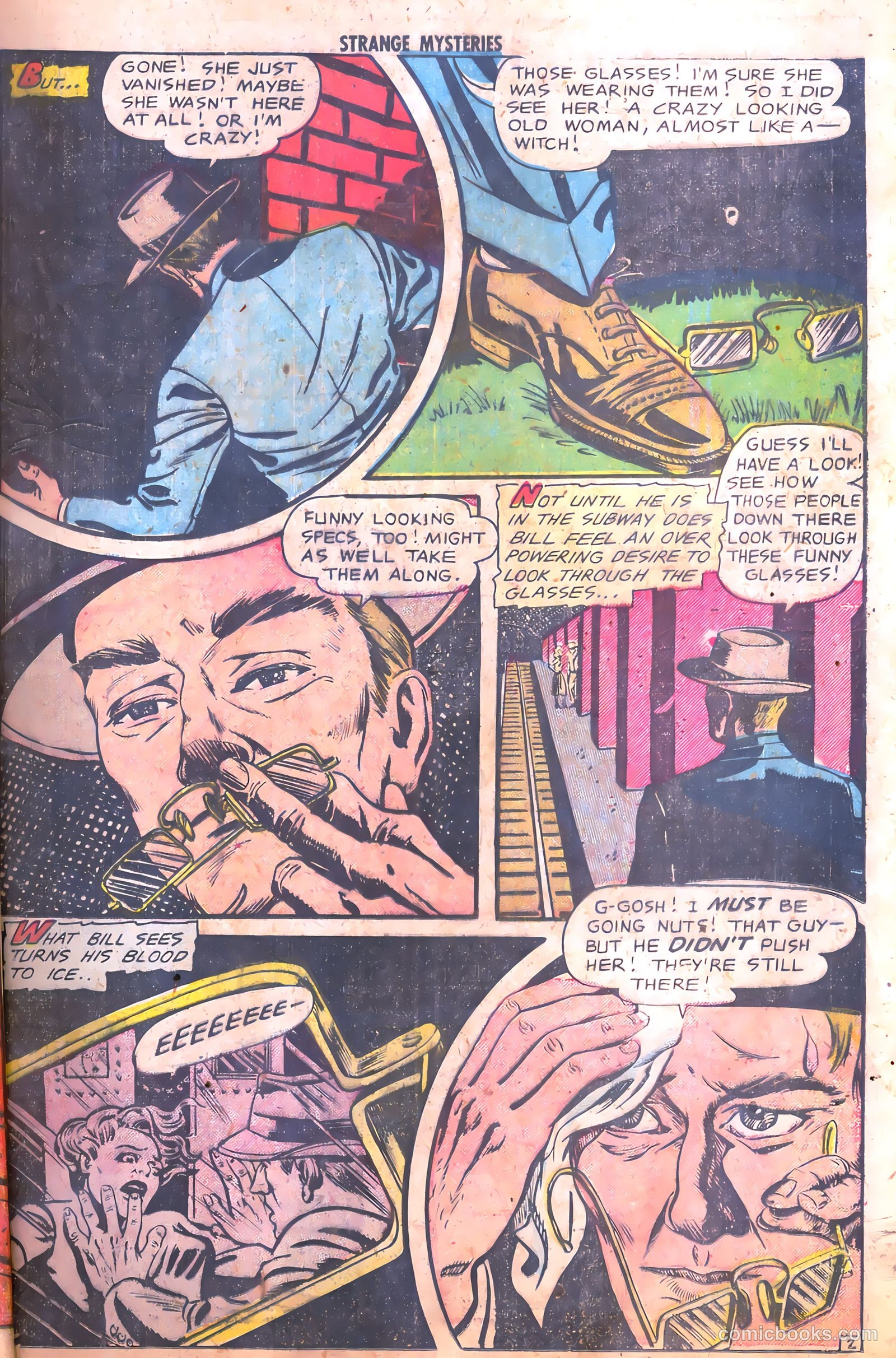 Strange Mysteries #8 (1952) — page 21 of 36