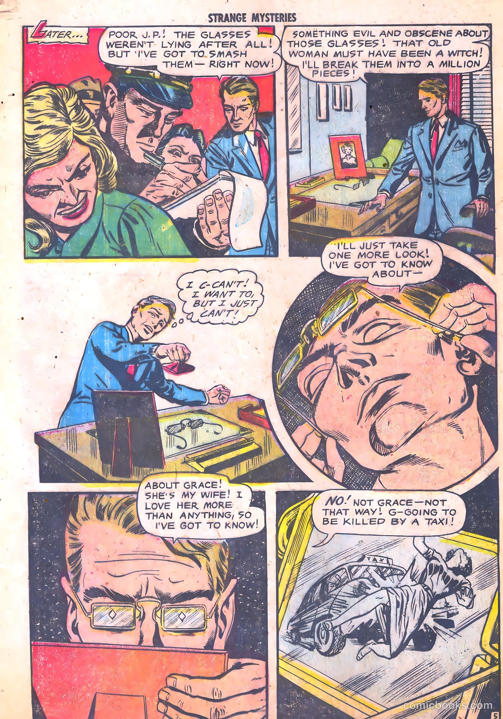 Strange Mysteries #8 (1952) — page 24 of 36