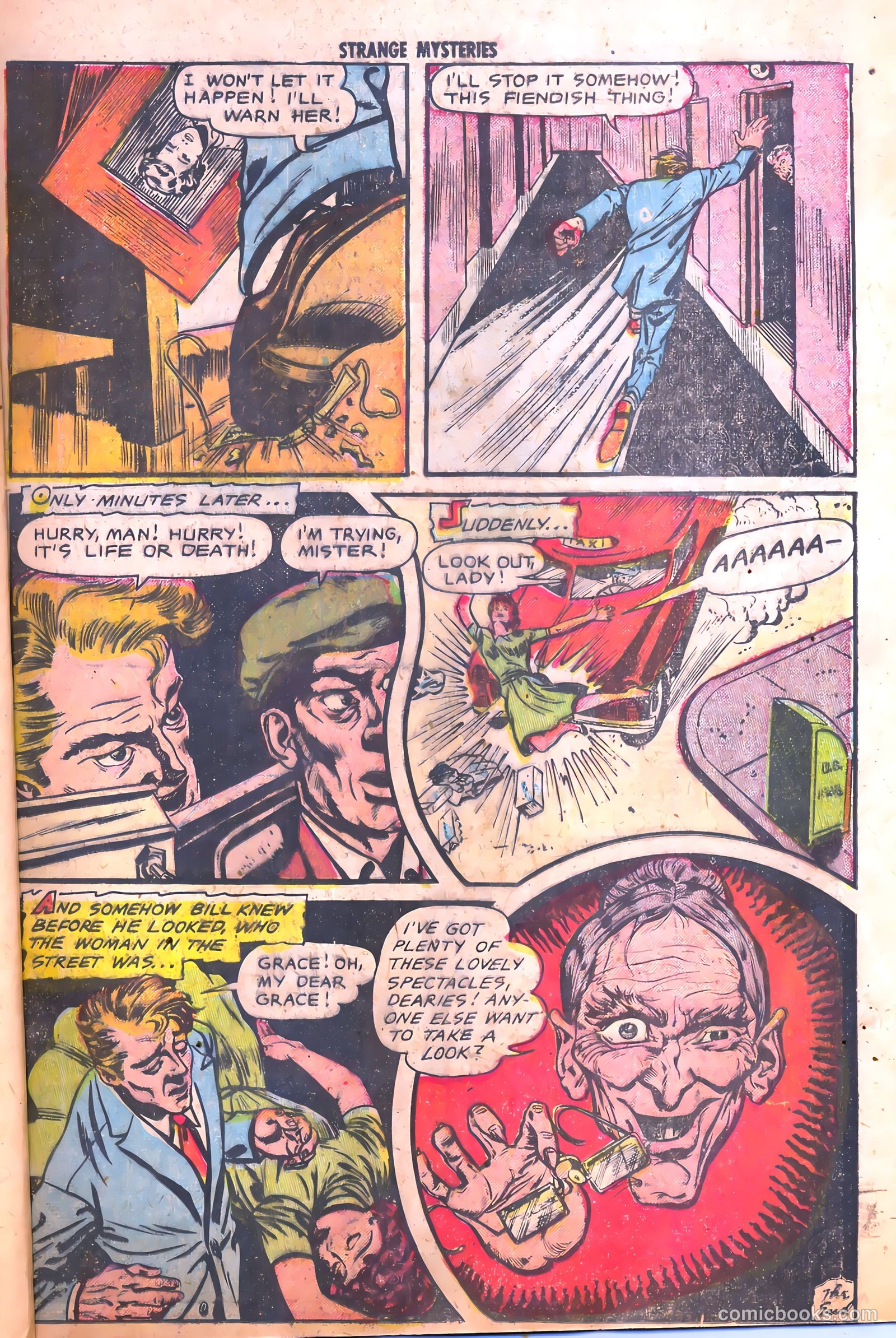Strange Mysteries #8 (1952) — page 25 of 36