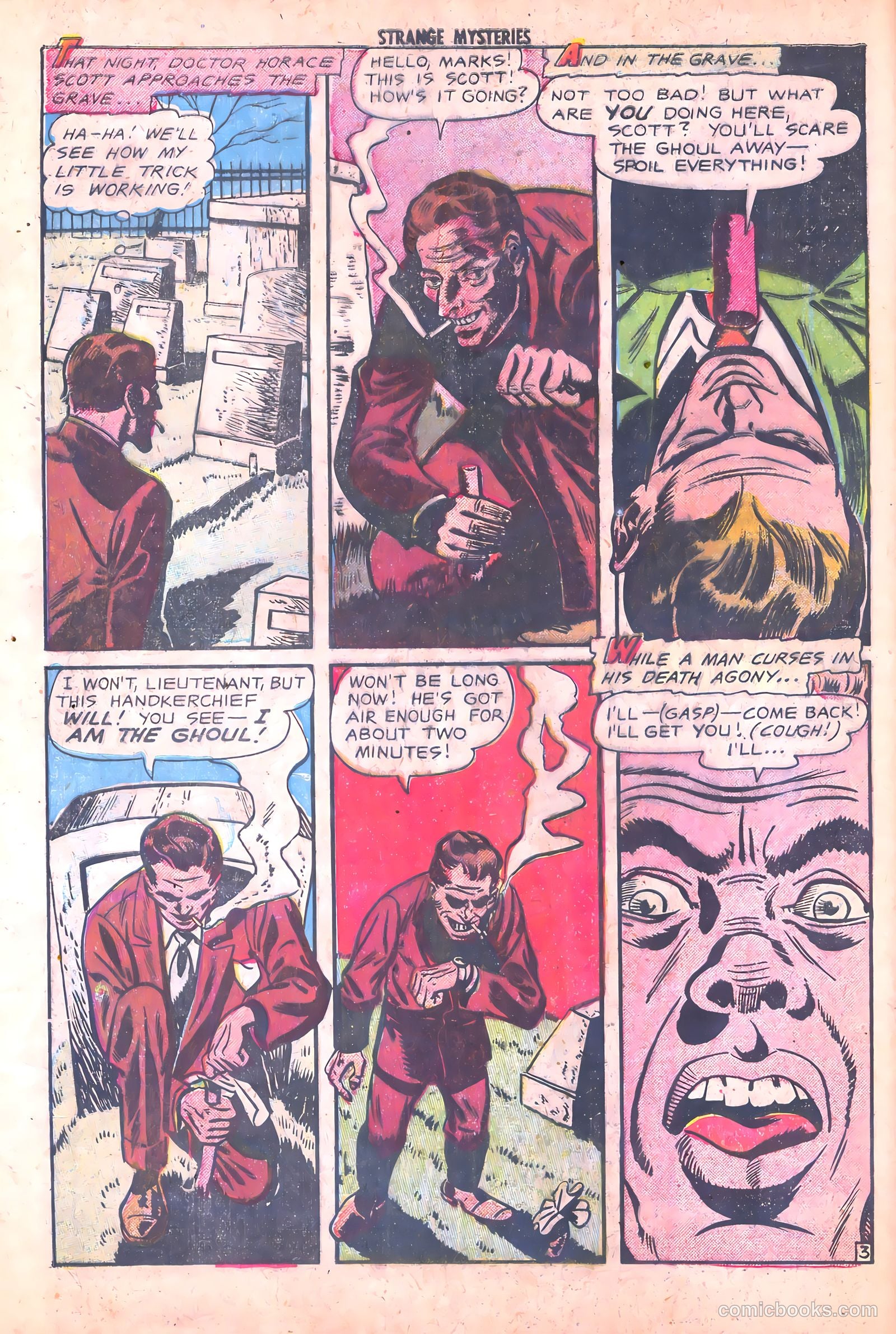 Strange Mysteries #8 (1952) — page 28 of 36