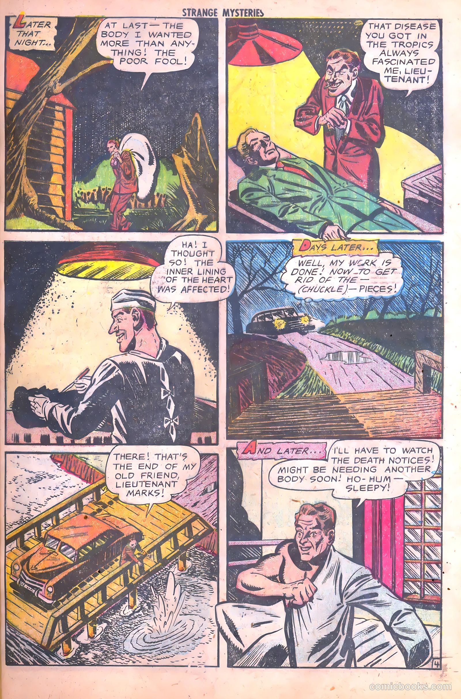 Strange Mysteries #8 (1952) — page 29 of 36