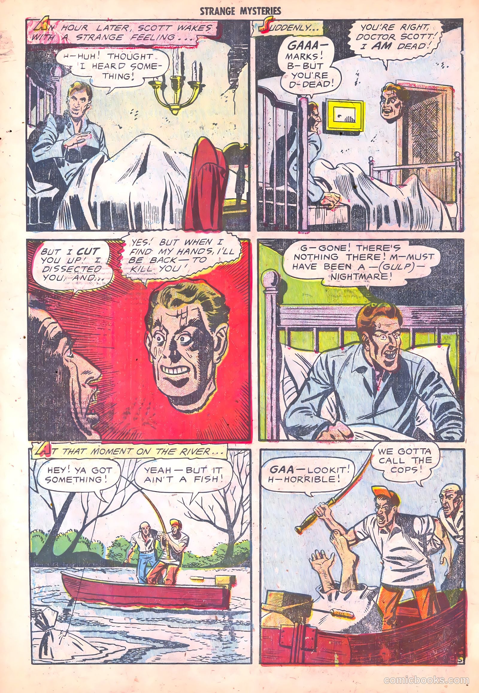 Strange Mysteries #8 (1952) — page 30 of 36