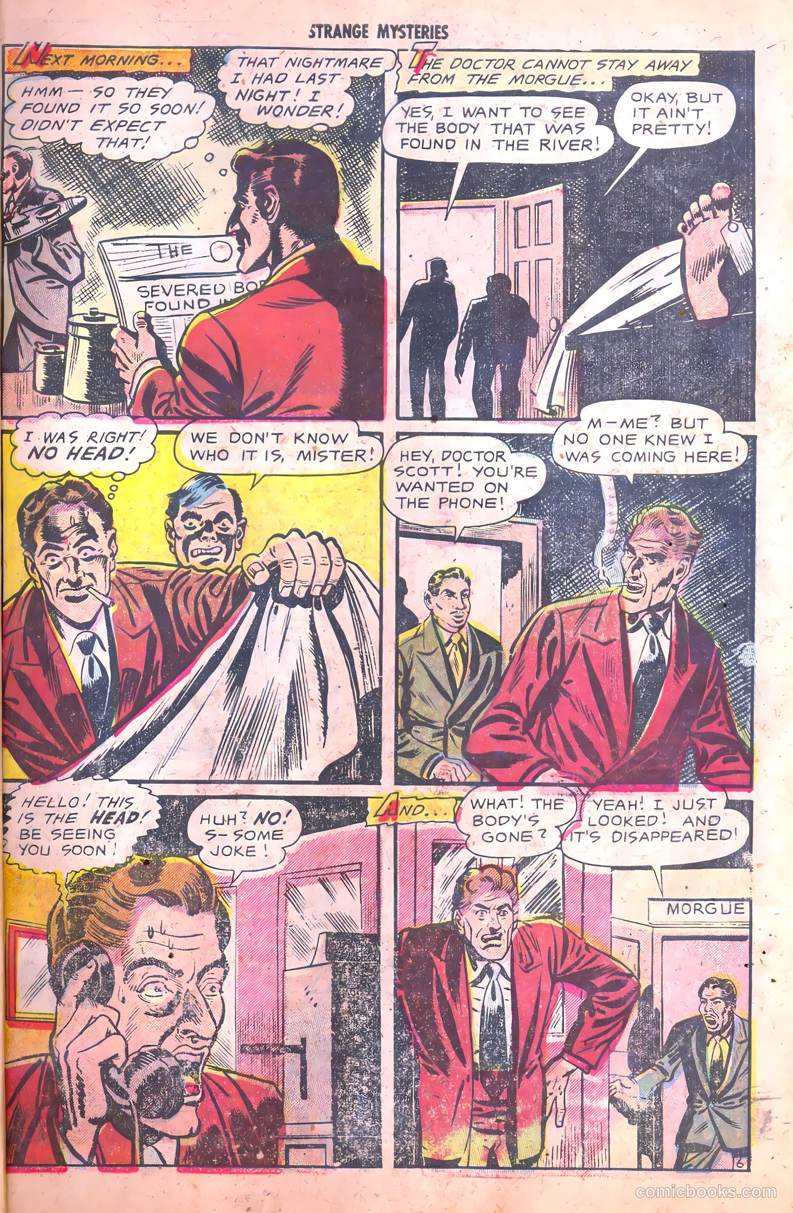 Strange Mysteries #8 (1952) — page 31 of 36