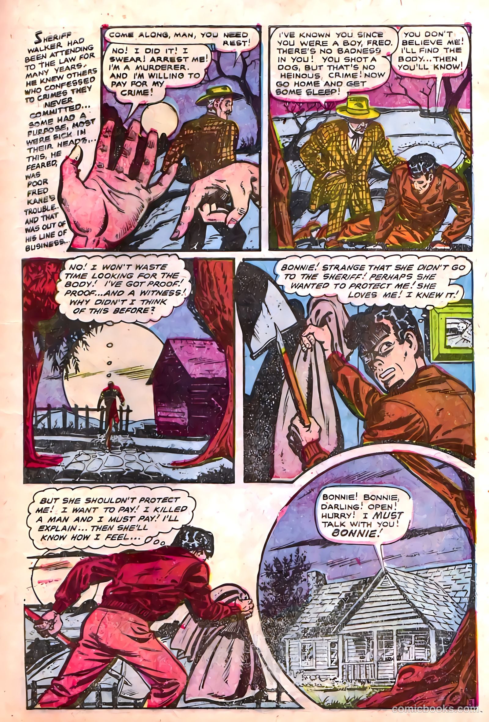 Strange Mysteries #9 (1954) — page 5 of 36