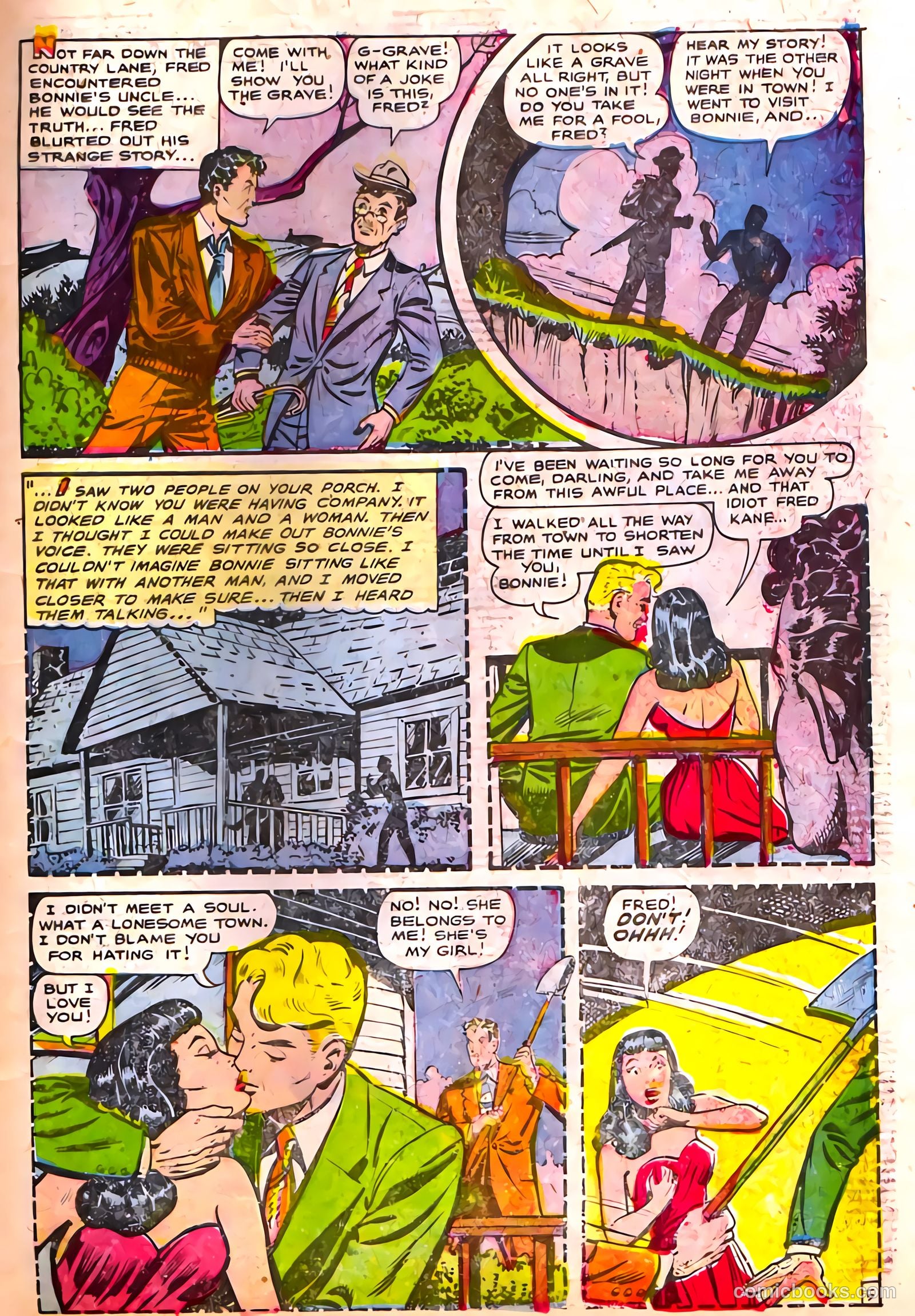 Strange Mysteries #9 (1954) — page 7 of 36