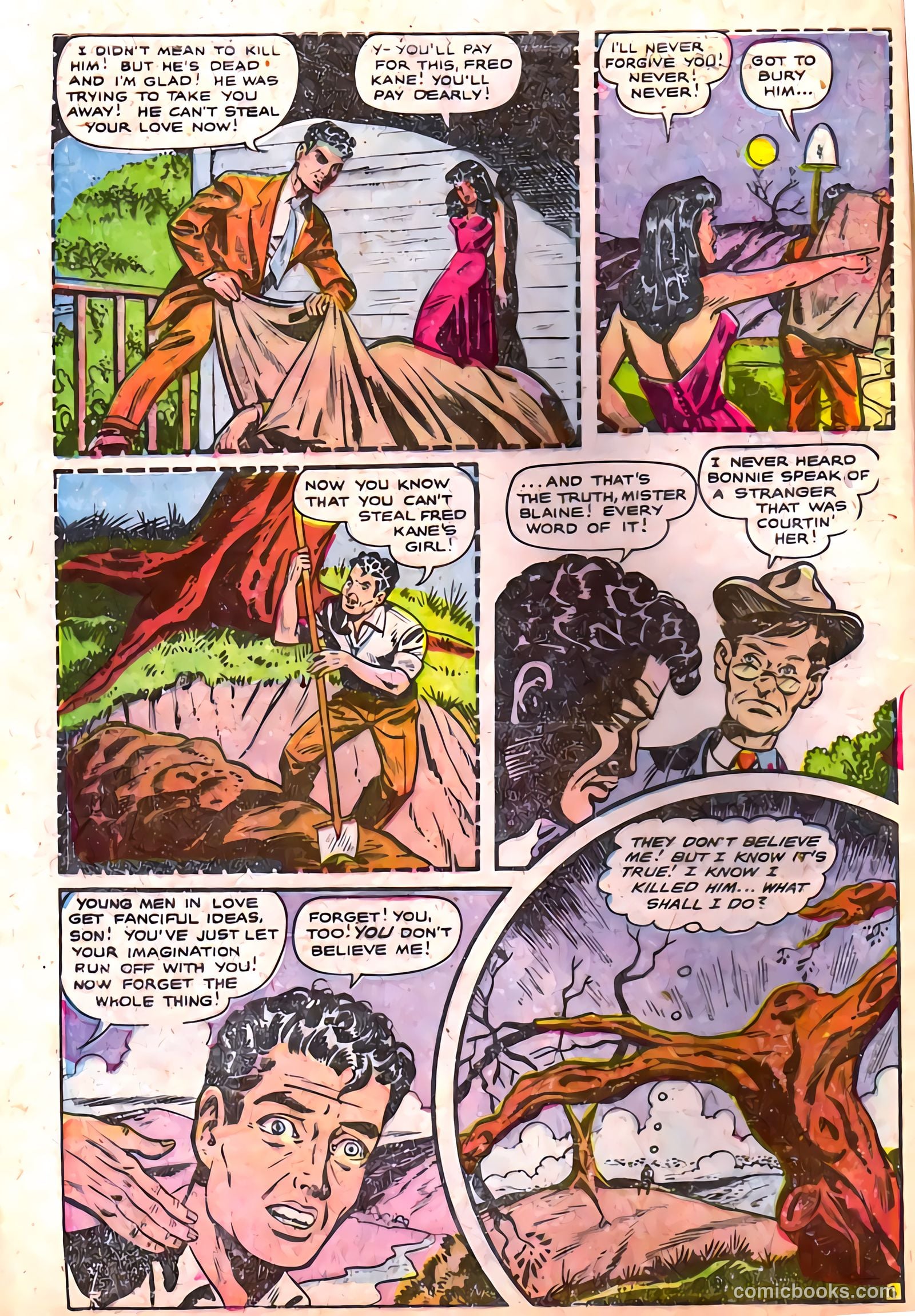 Strange Mysteries #9 (1954) — page 8 of 36