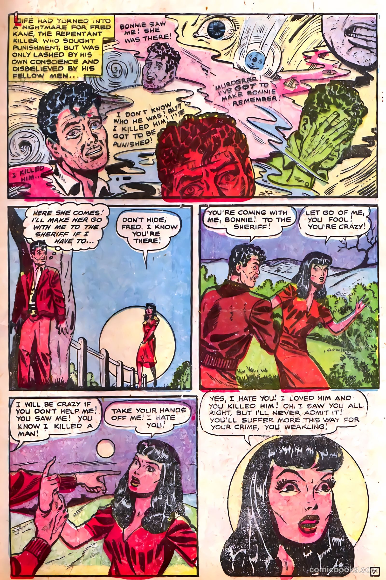 Strange Mysteries #9 (1954) — page 9 of 36
