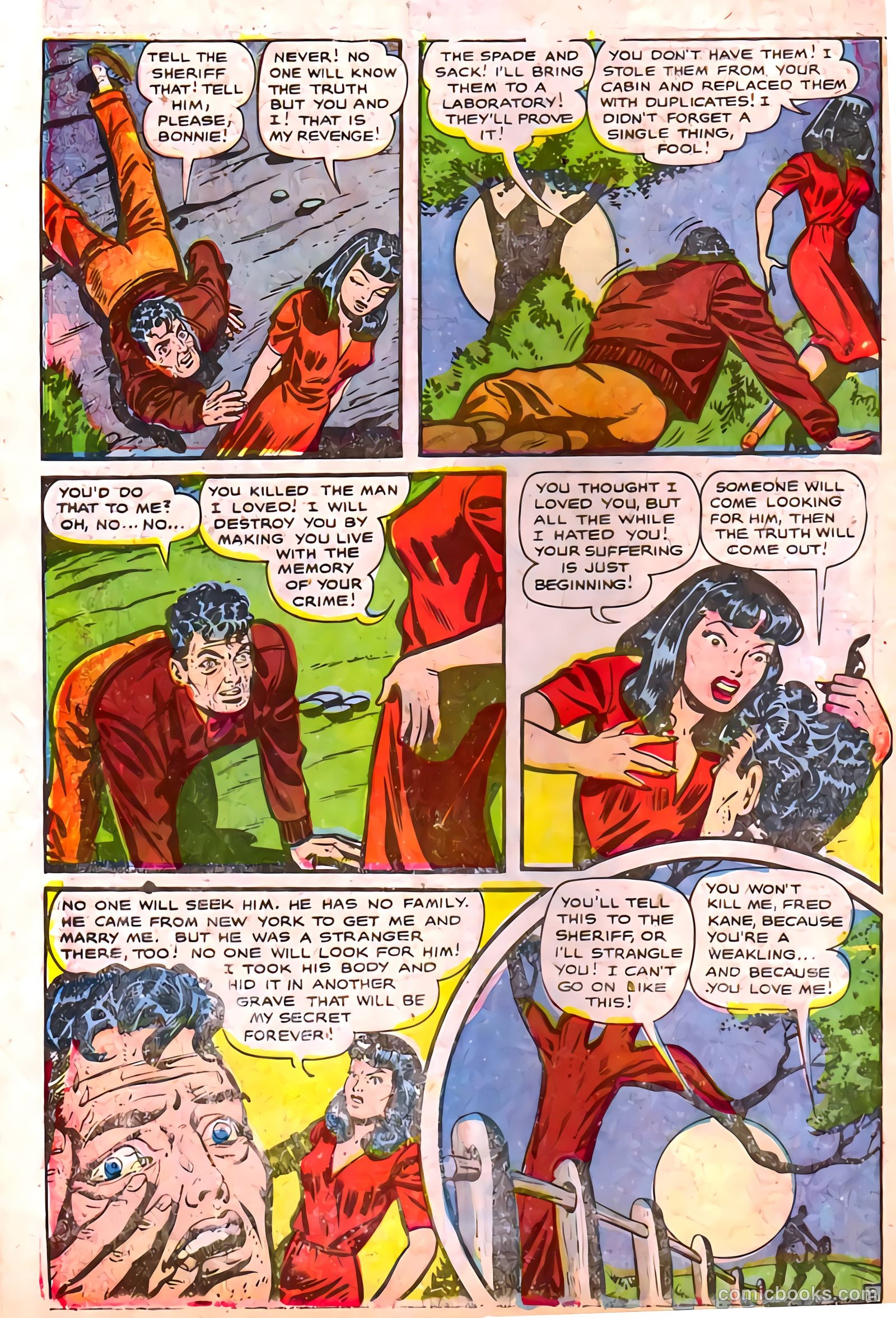 Strange Mysteries #9 (1954) — page 10 of 36