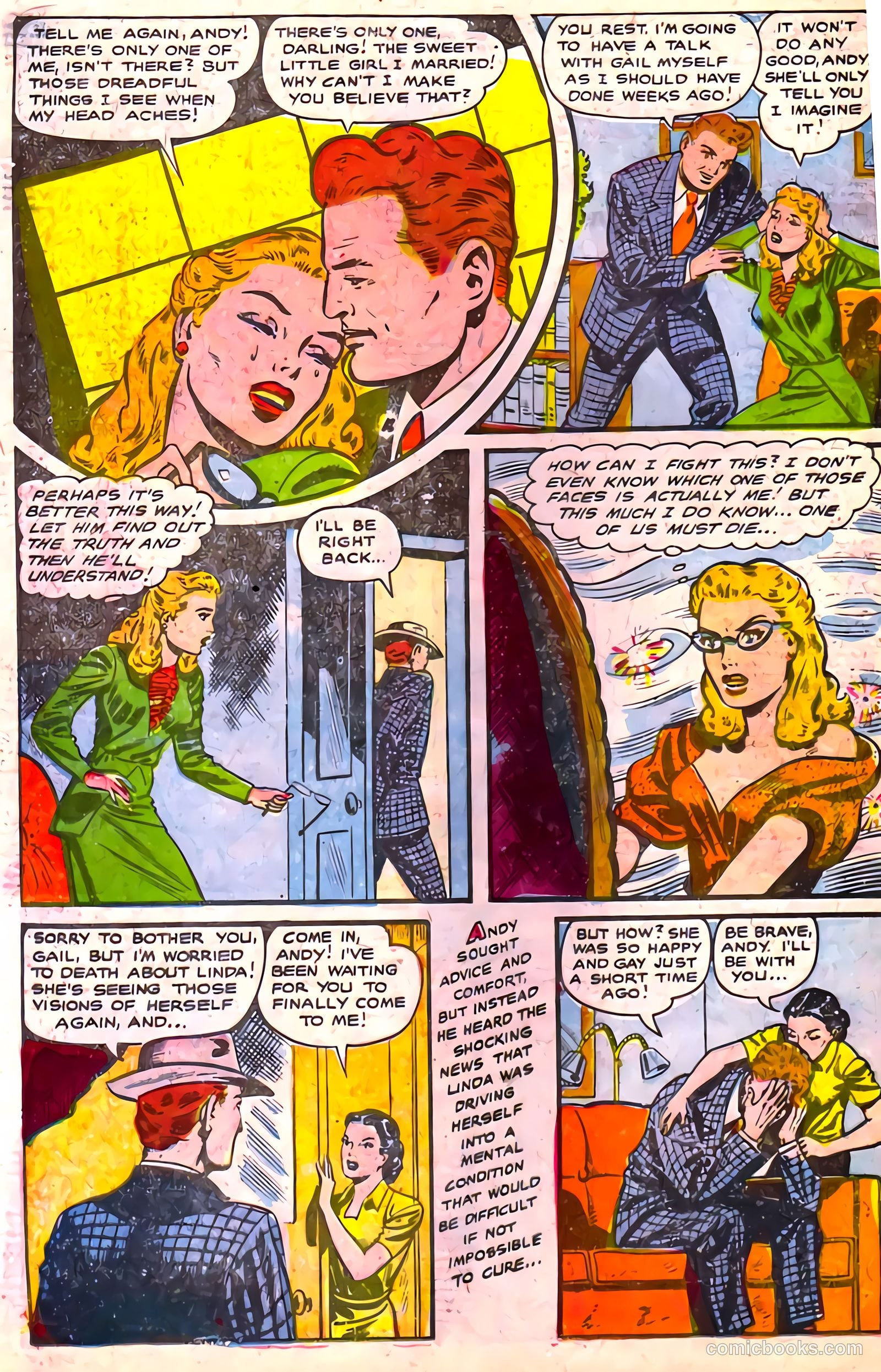 Strange Mysteries #9 (1954) — page 14 of 36