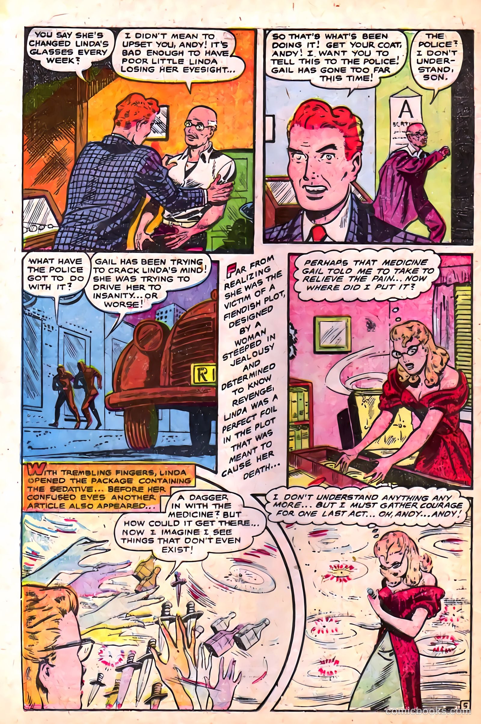 Strange Mysteries #9 (1954) — page 16 of 36