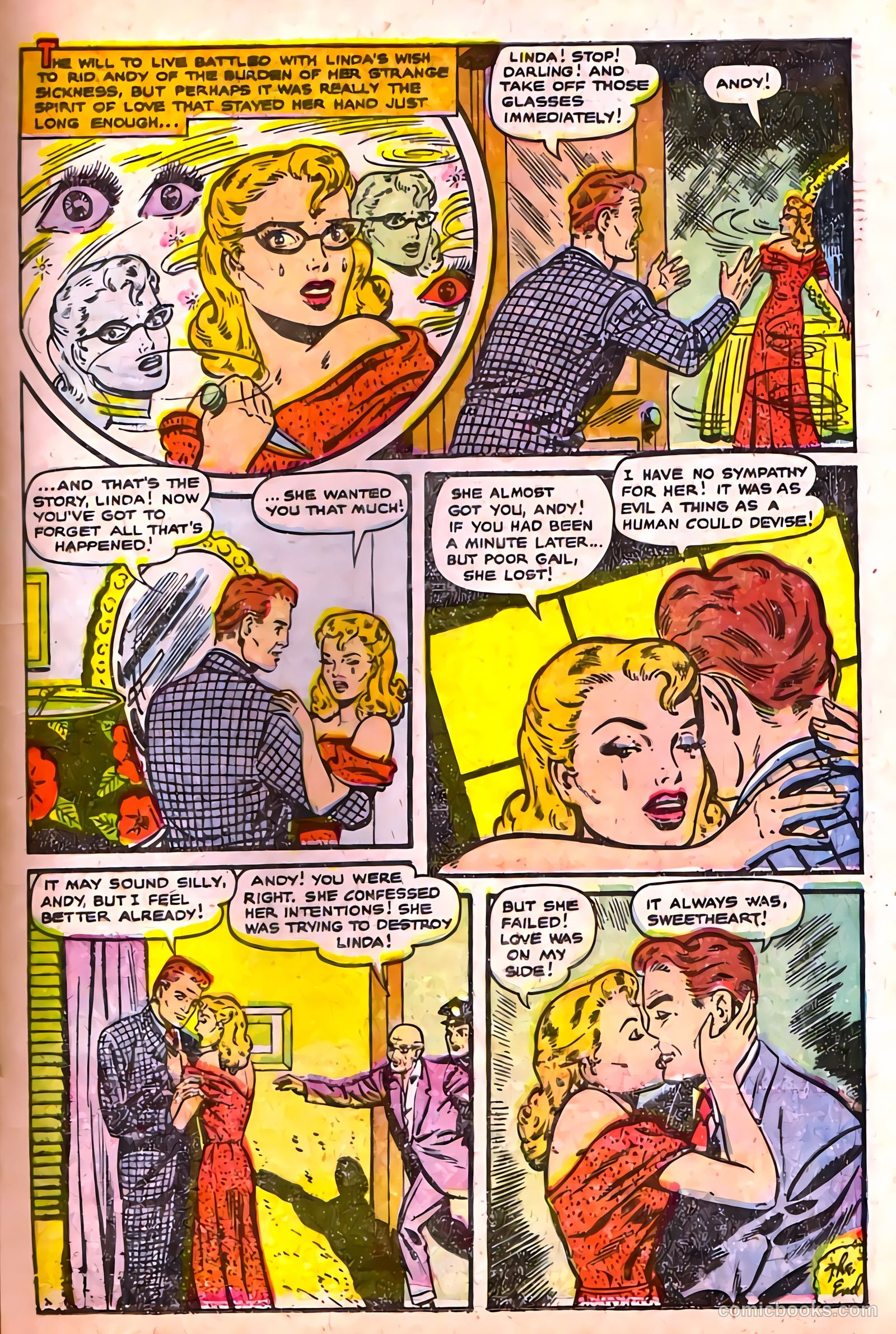 Strange Mysteries #9 (1954) — page 17 of 36