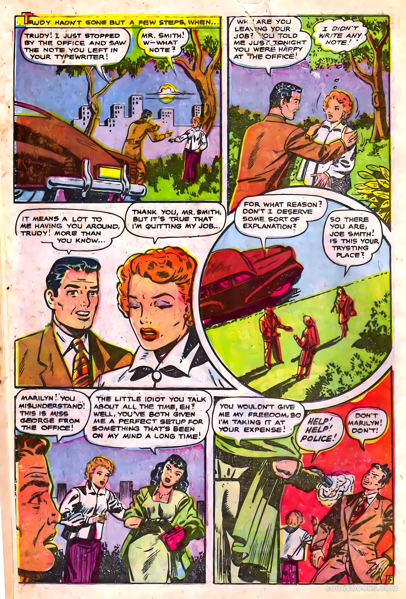 Strange Mysteries #9 (1954) — page 24 of 36