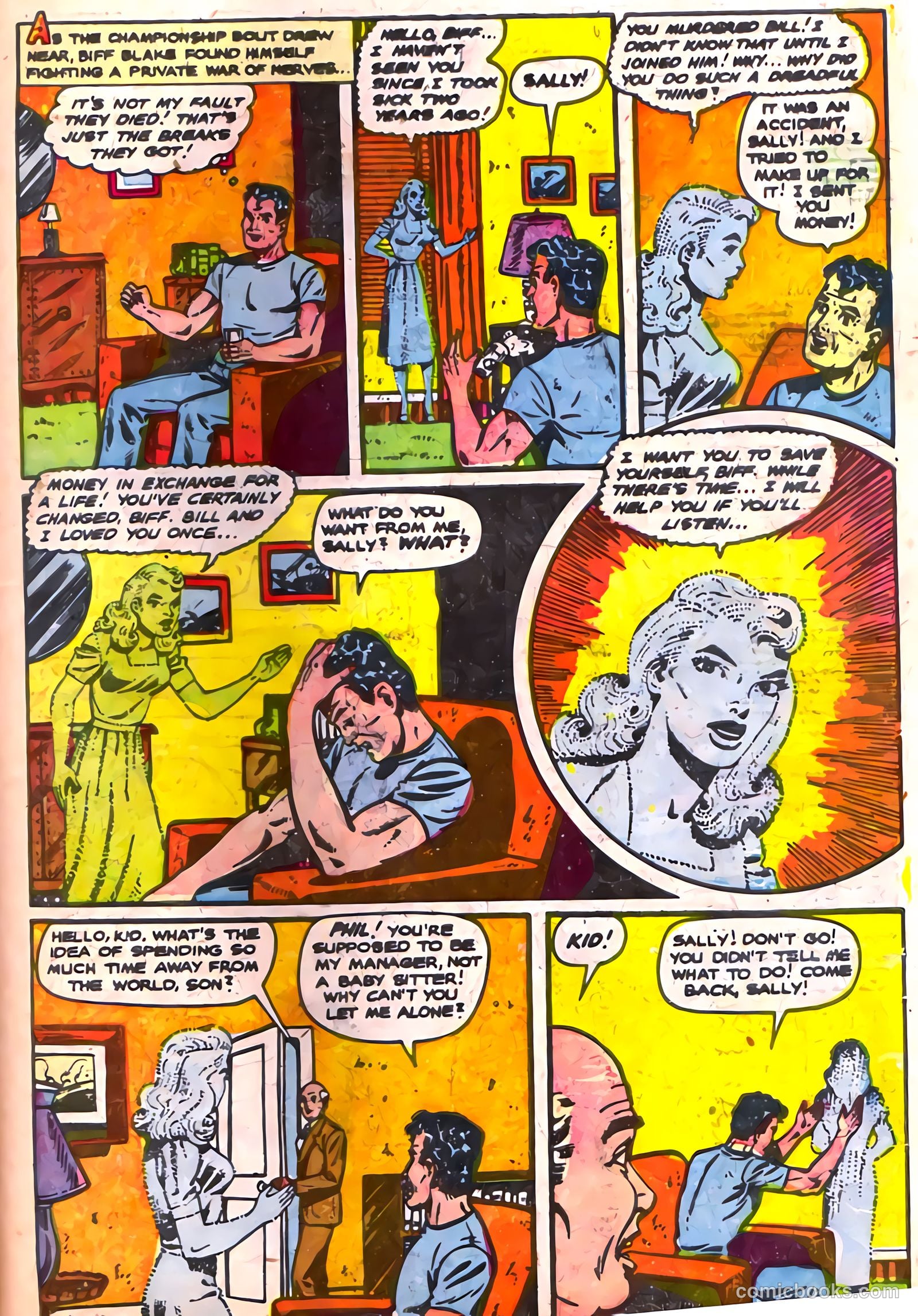 Strange Mysteries #9 (1954) — page 31 of 36