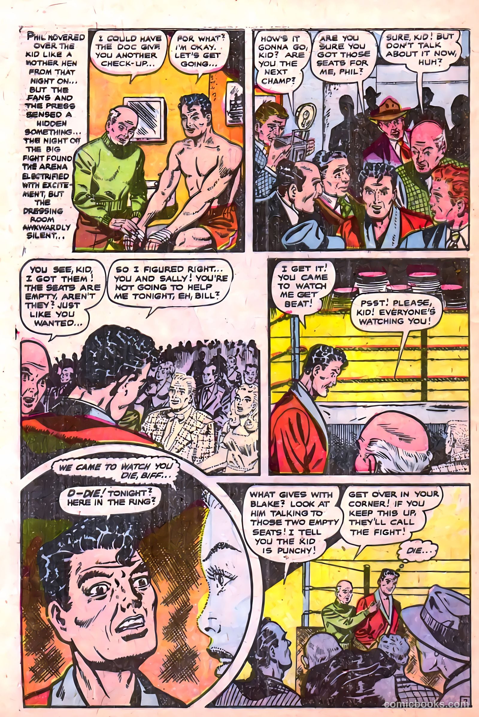 Strange Mysteries #9 (1954) — page 32 of 36