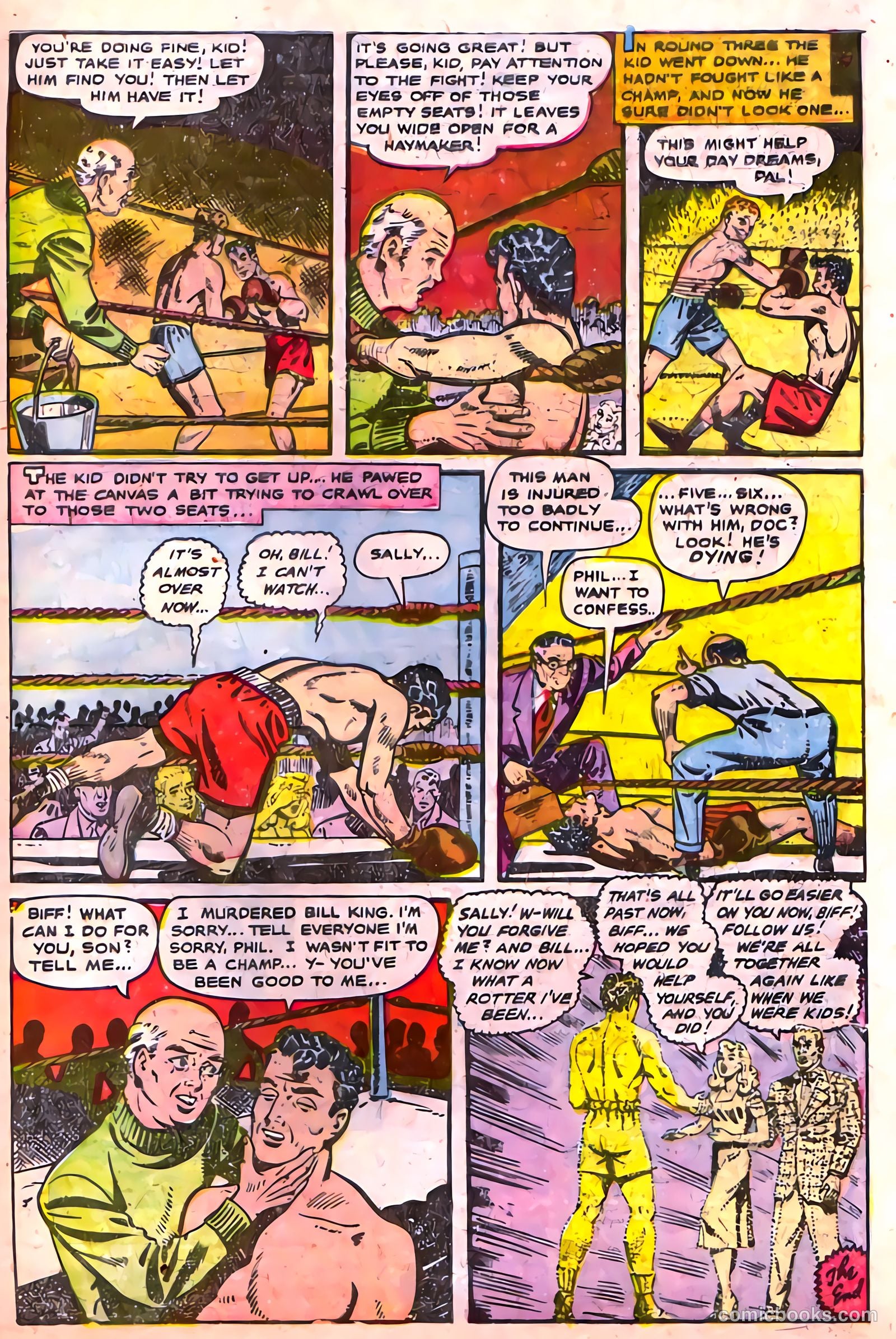 Strange Mysteries #9 (1954) — page 33 of 36