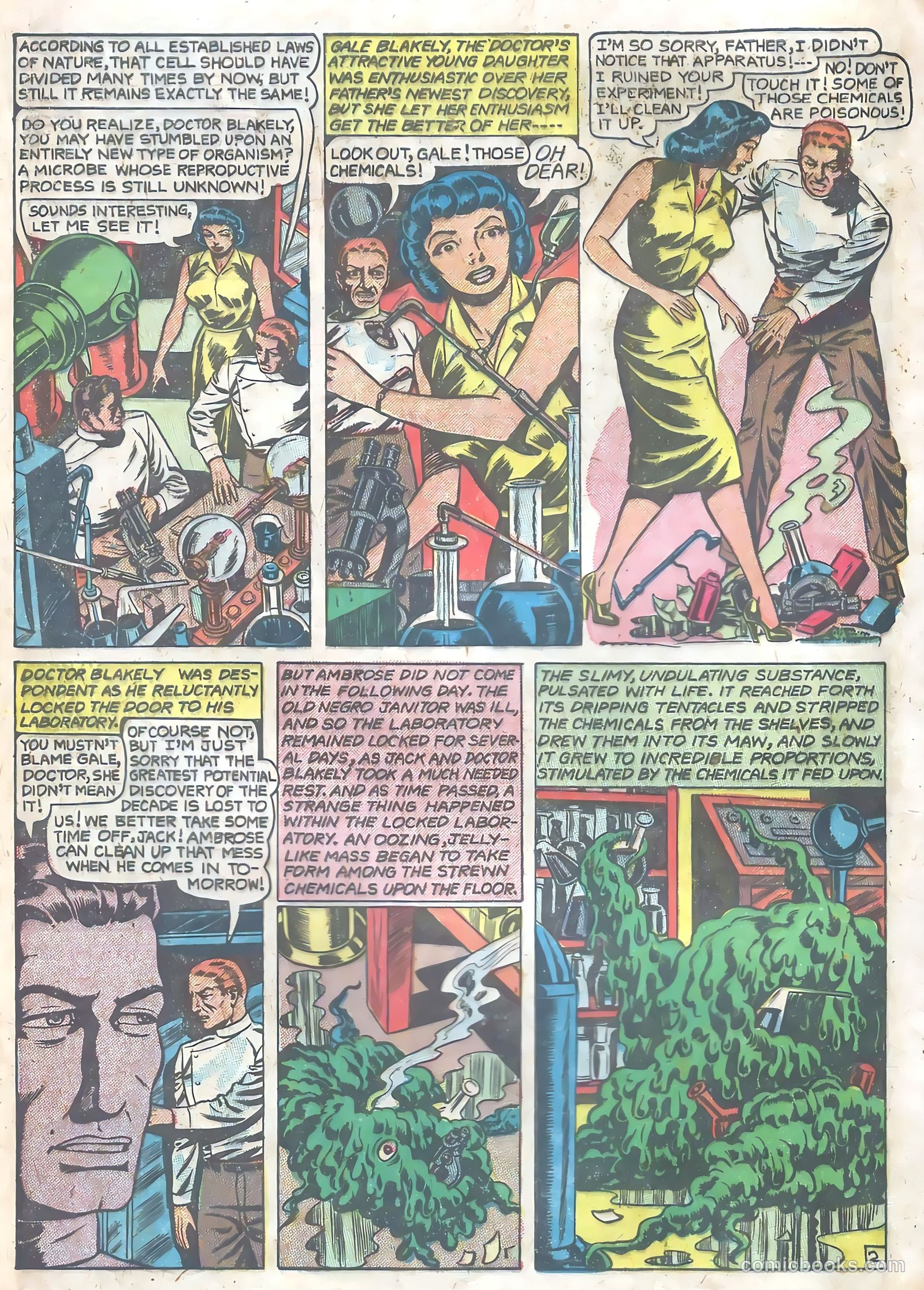Strange Mysteries #9 (1958) — page 4 of 36