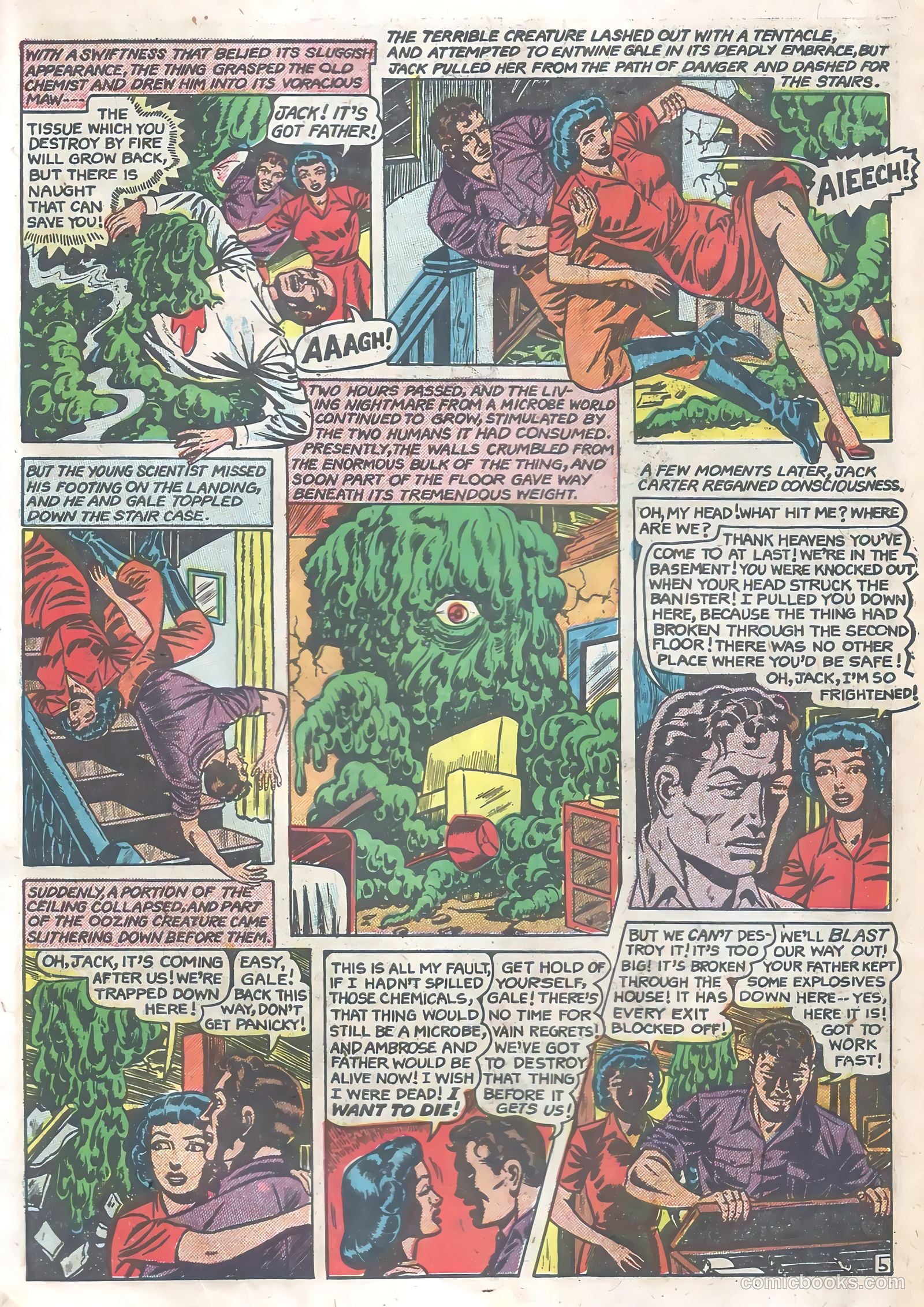 Strange Mysteries #9 (1958) — page 7 of 36