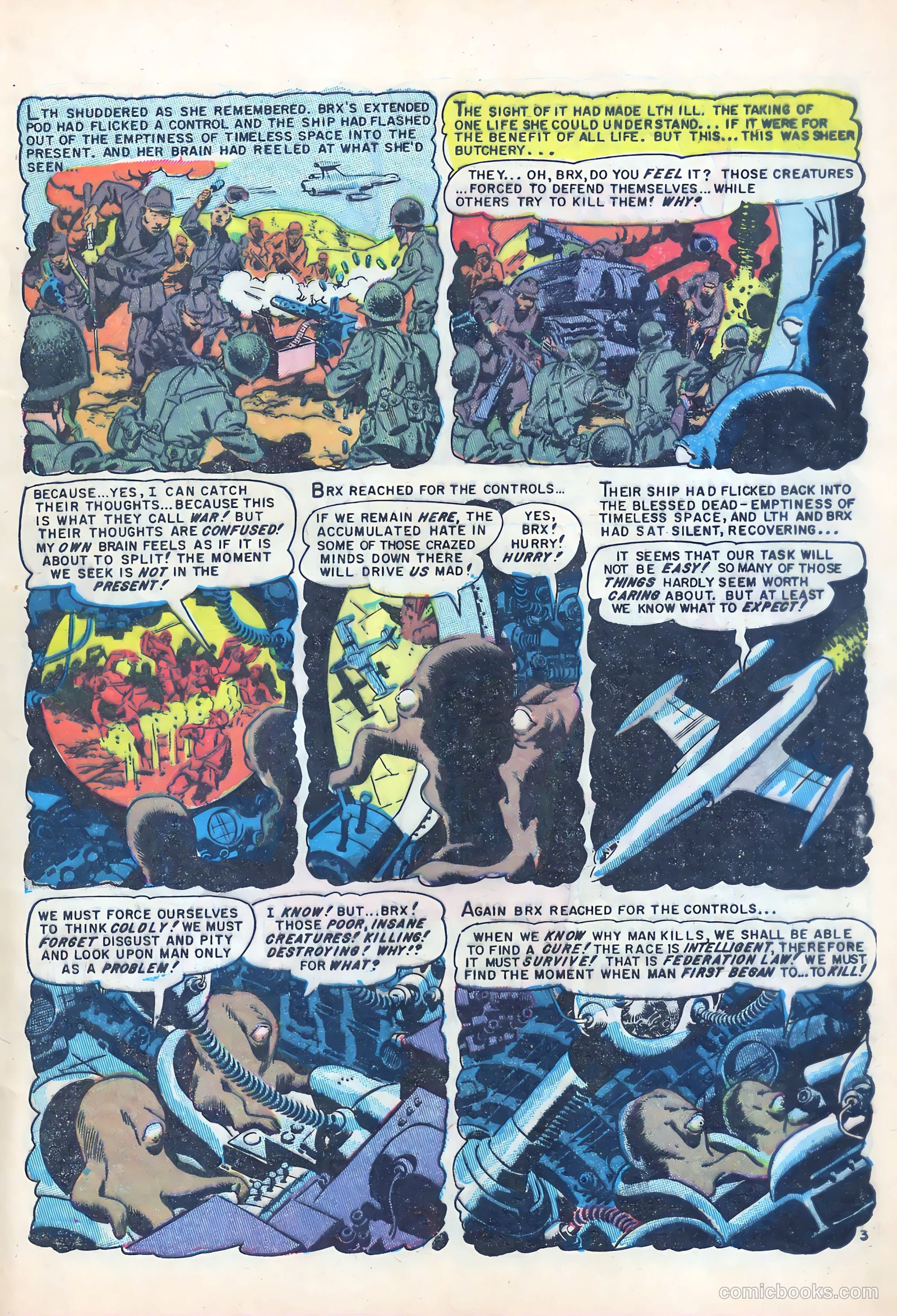 Strange Planets #1 (1958) — page 5 of 36