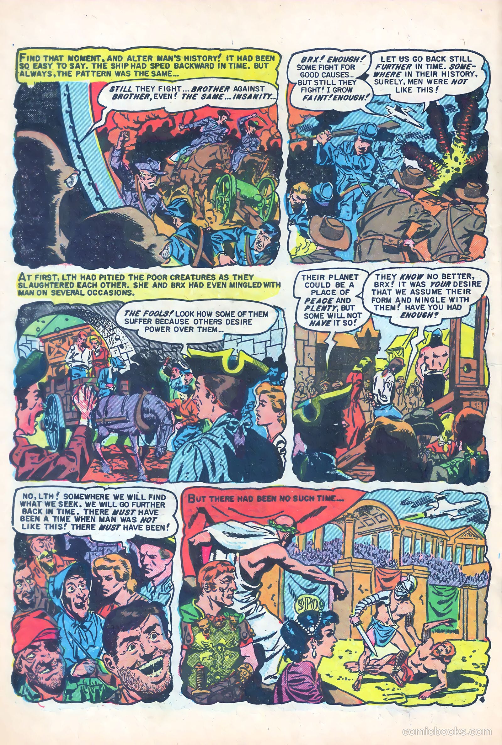 Strange Planets #1 (1958) — page 6 of 36