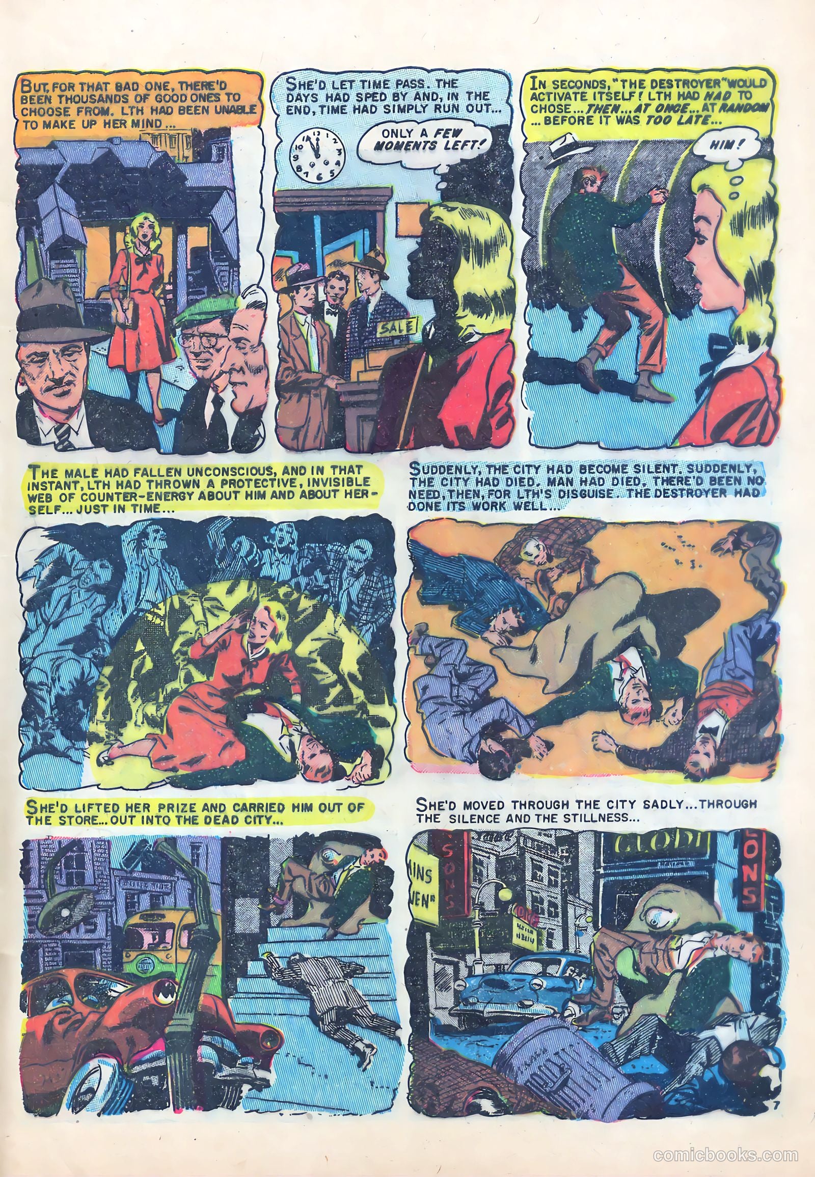 Strange Planets #1 (1958) — page 9 of 36