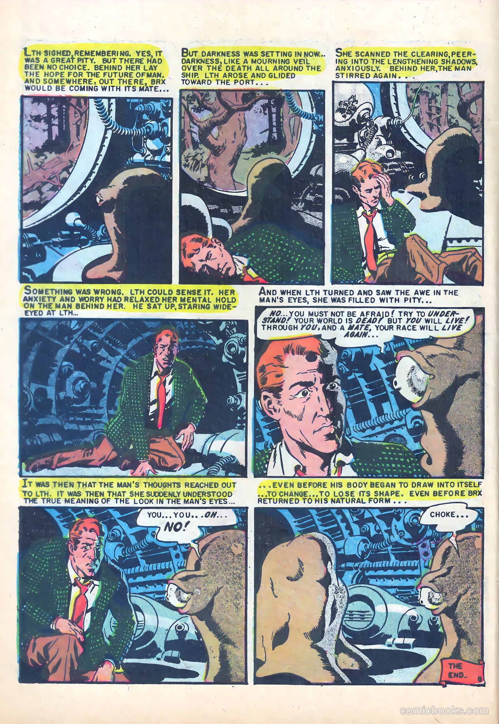 Strange Planets #1 (1958) — page 10 of 36