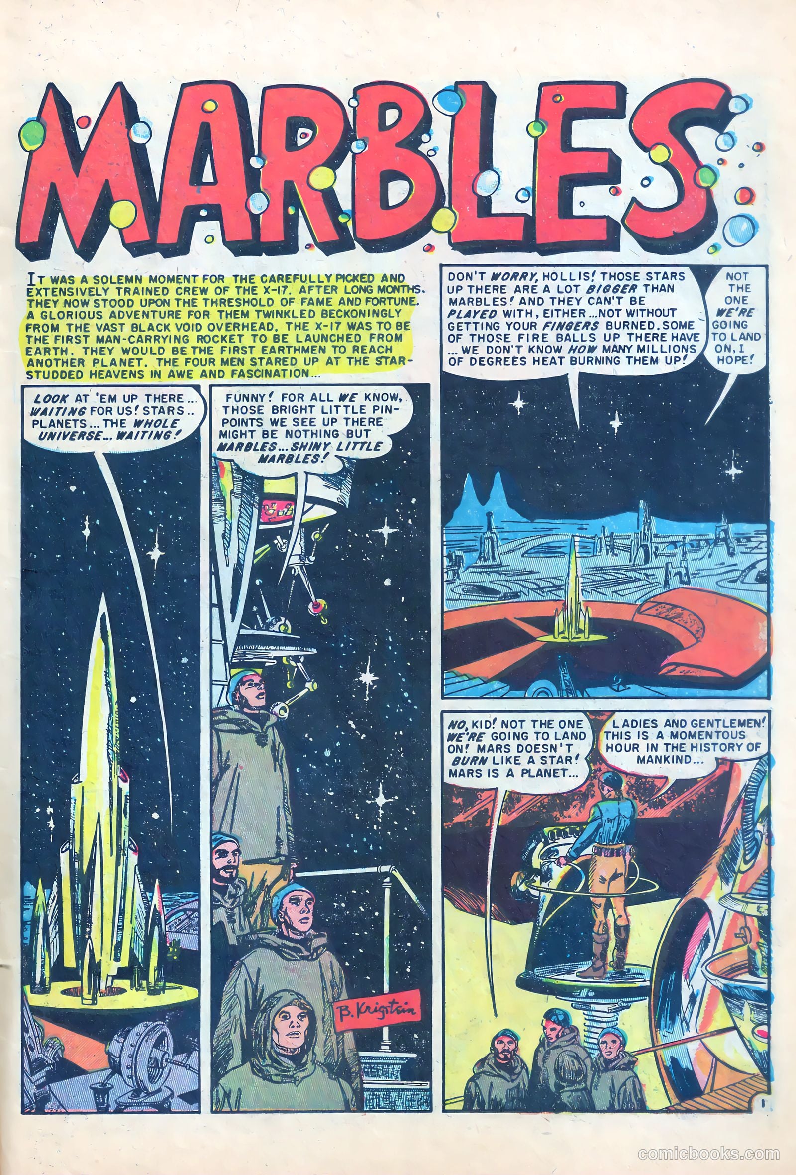 Strange Planets #1 (1958) — page 11 of 36