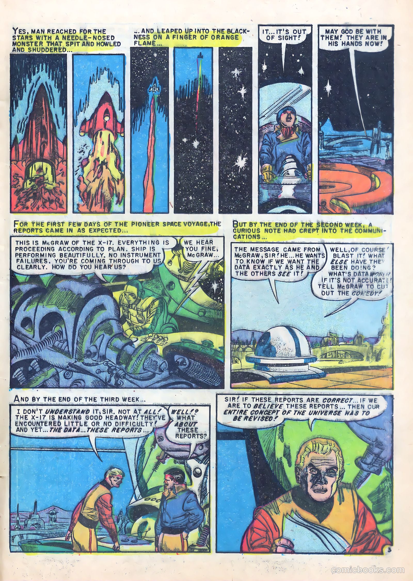 Strange Planets #1 (1958) — page 13 of 36