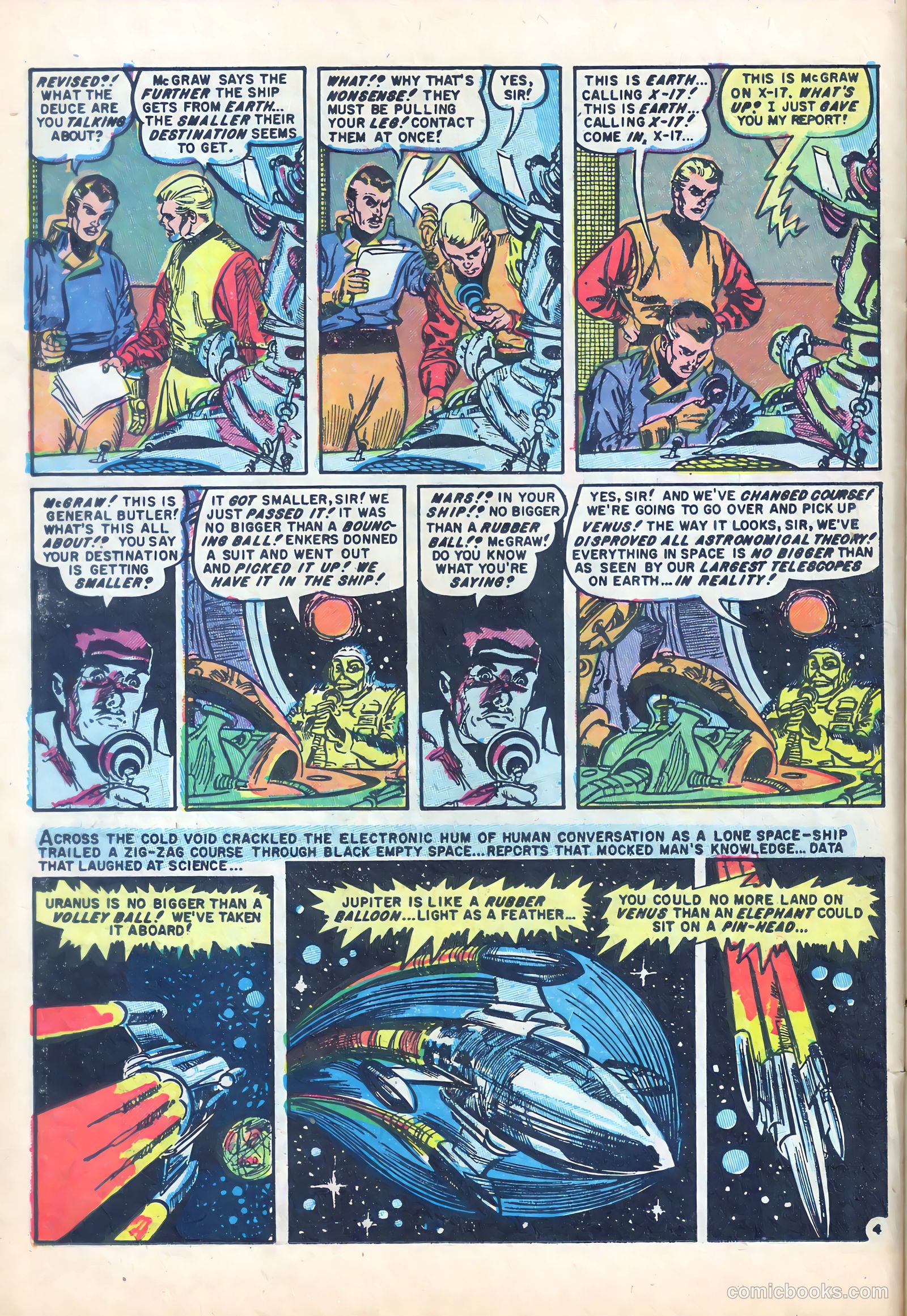 Strange Planets #1 (1958) — page 14 of 36