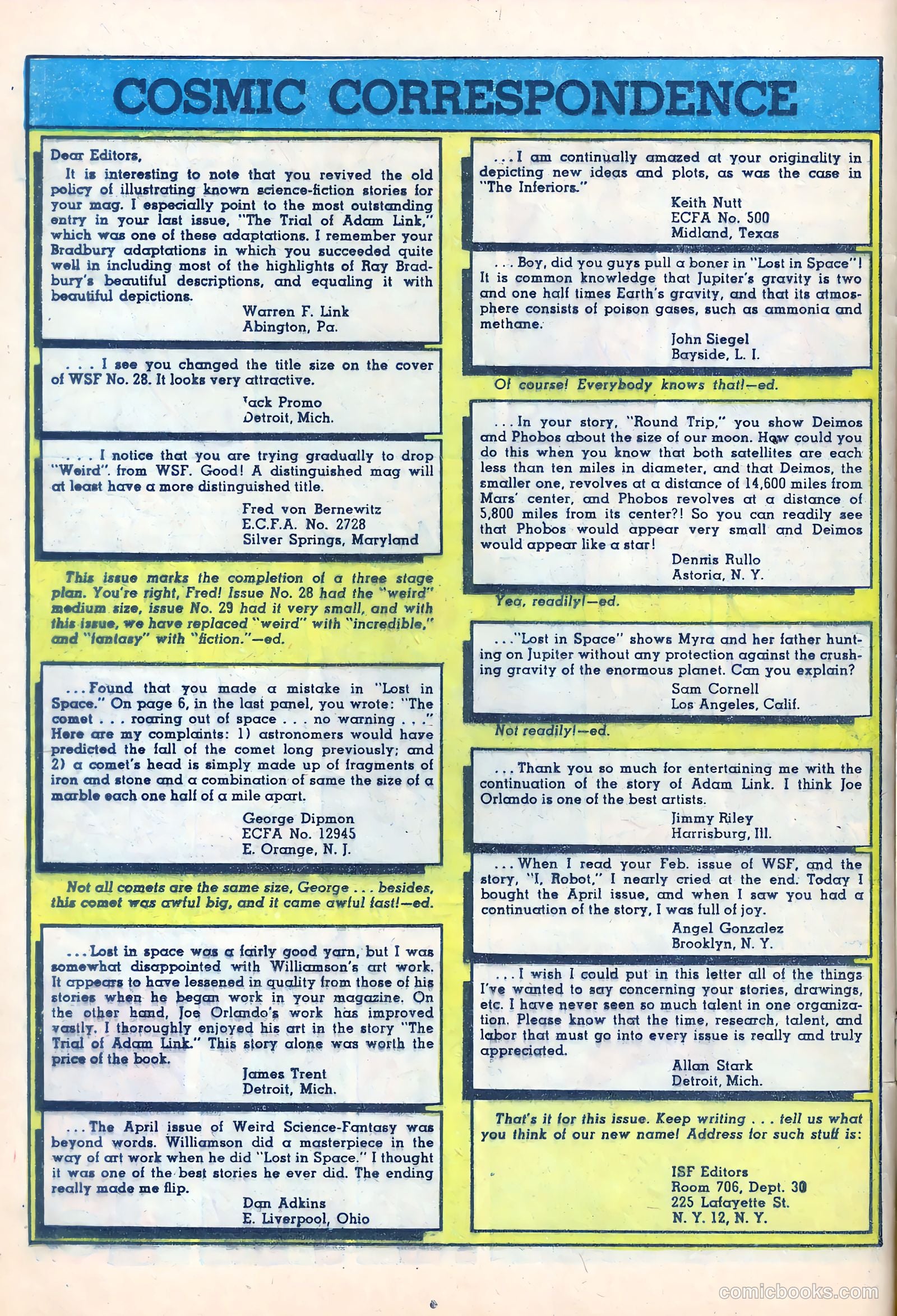 Strange Planets #1 (1958) — page 16 of 36