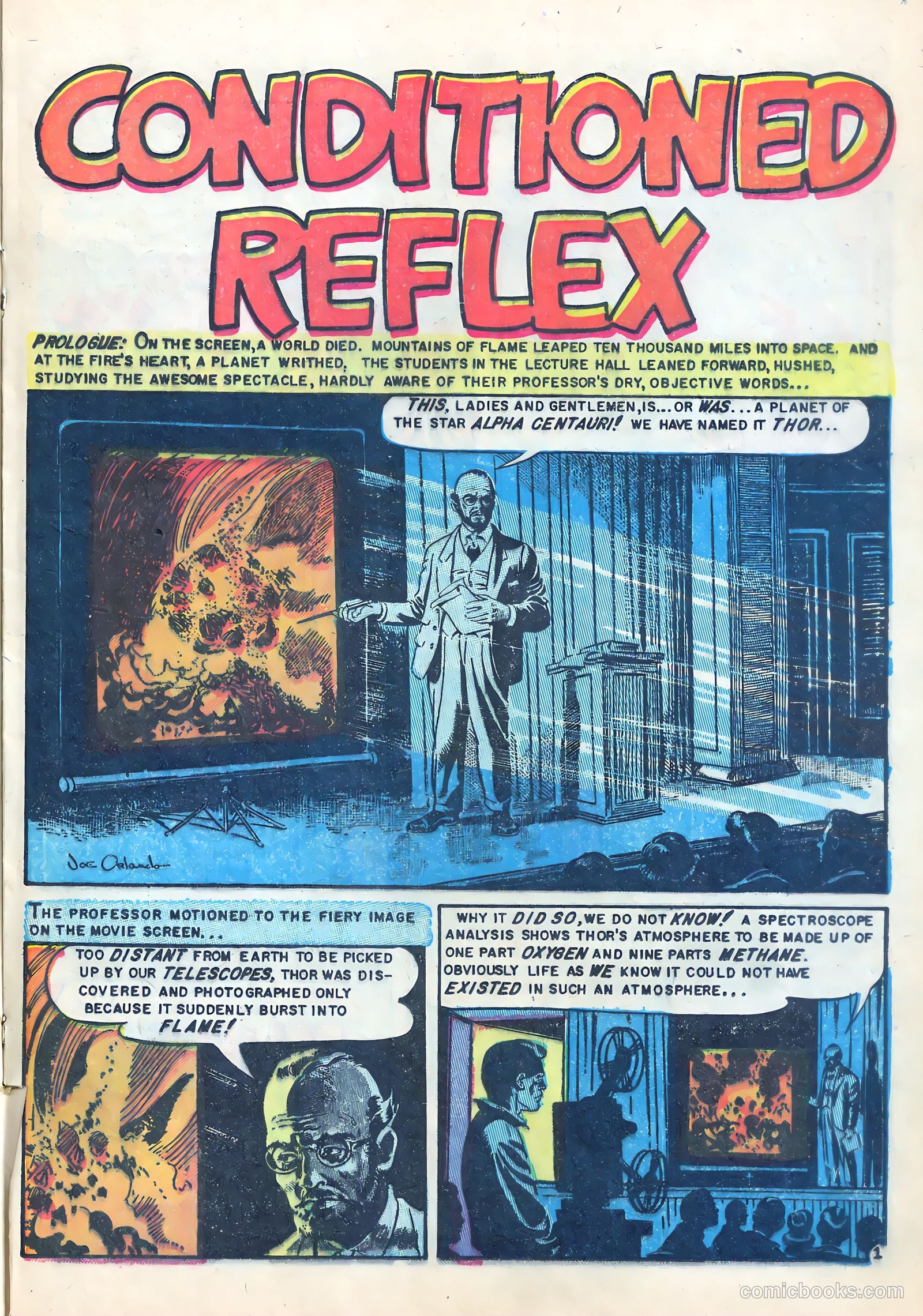Strange Planets #1 (1958) — page 17 of 36