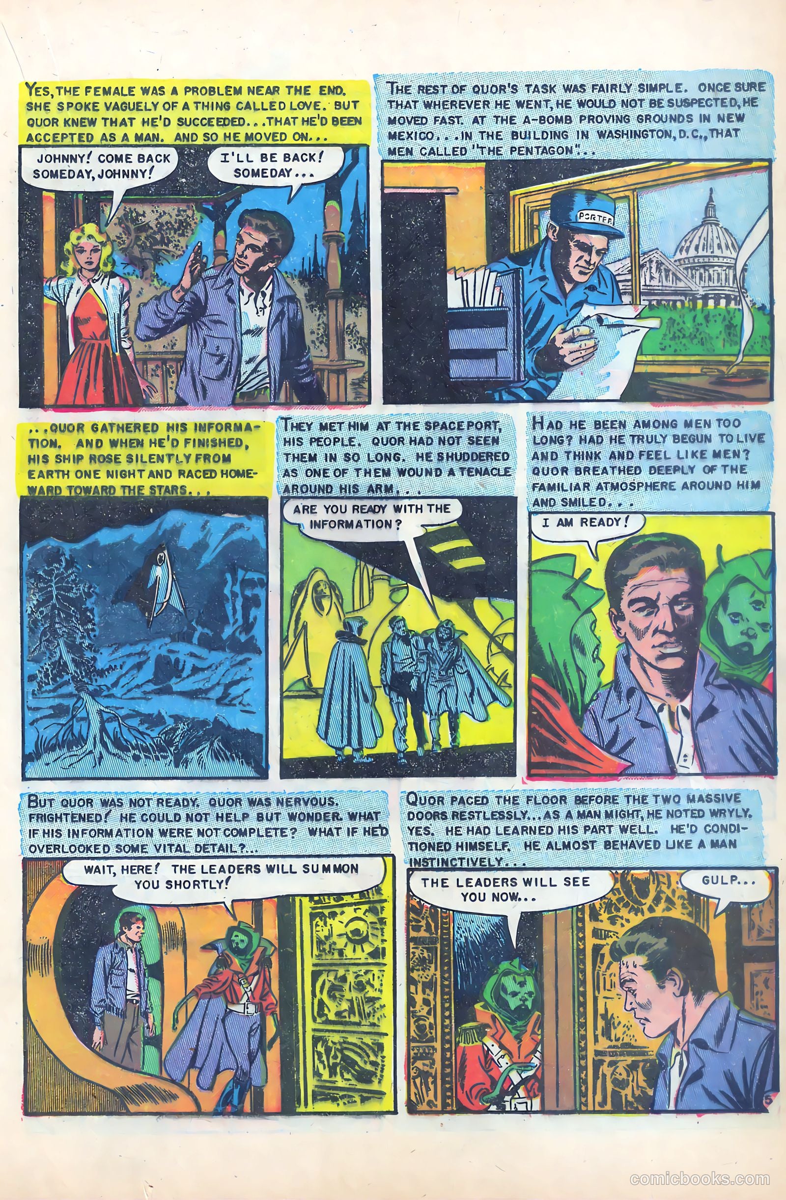 Strange Planets #1 (1958) — page 21 of 36