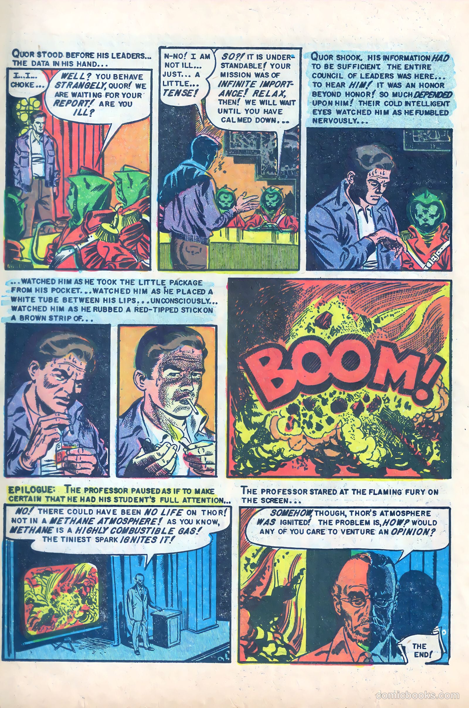 Strange Planets #1 (1958) — page 22 of 36