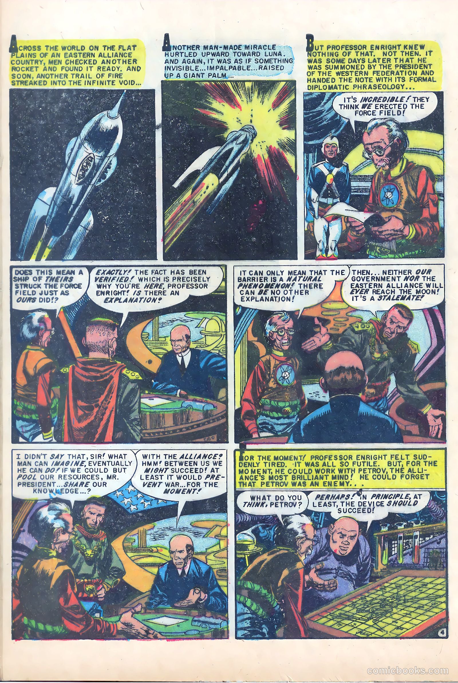 Strange Planets #1 (1958) — page 28 of 36