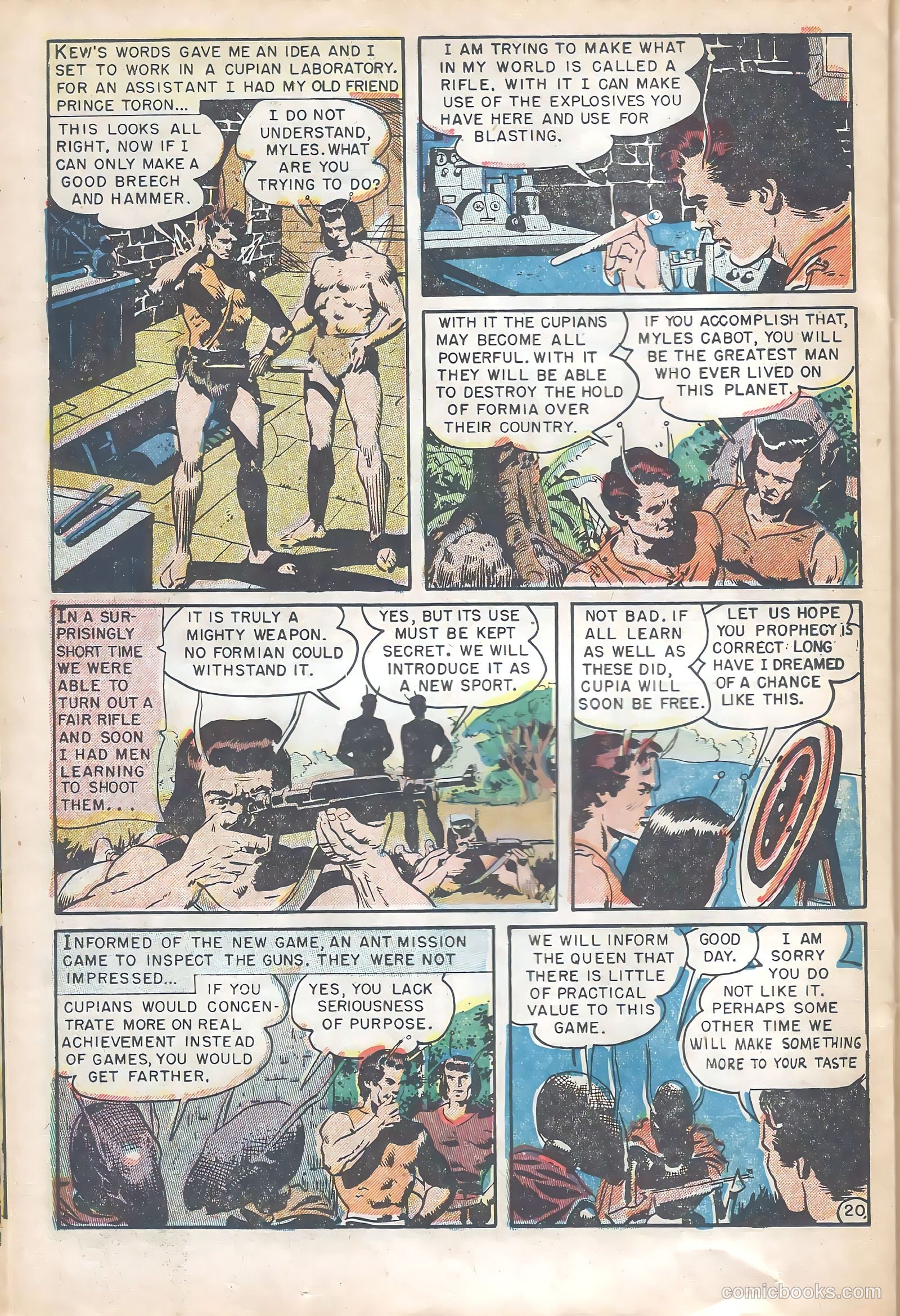 Strange Planets #11 (1963) — page 22 of 36