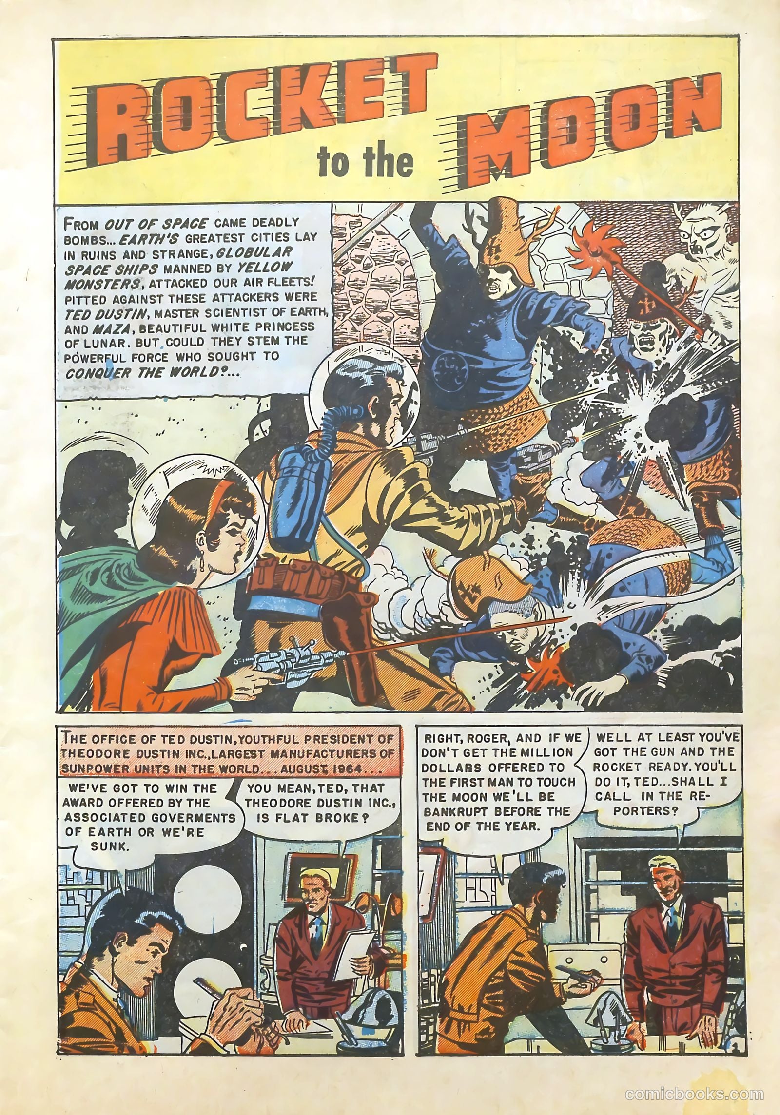 Strange Planets #12 (1964) — page 3 of 36